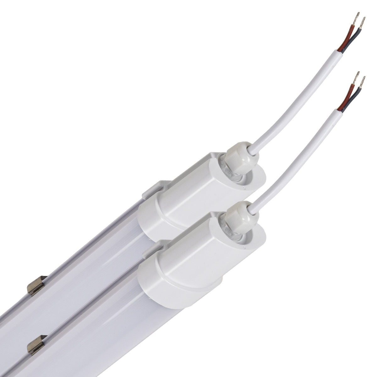 2er-PACK – LED's Light TL Lichtleiste Batten 120 cm – Geeignet für alle Innen- und Feuchträume – 18 W – IP65 – IK08 – 1900 lm - lidstore.shop