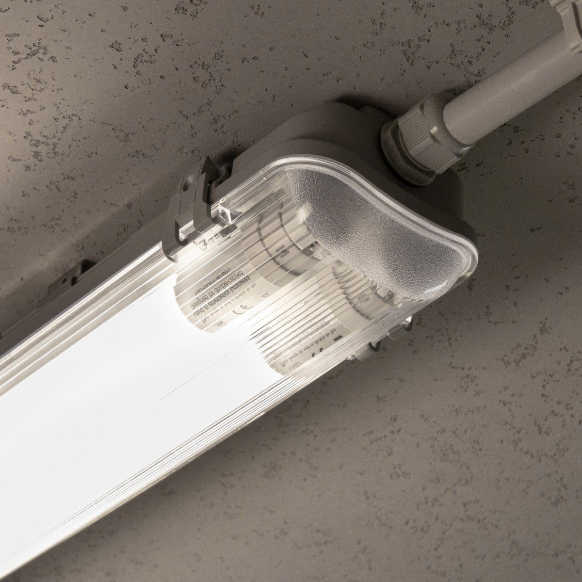 LED's Light LED TL dubbel armatuur 150 cm - warm wit licht 4000K - Compleet met 2 LED TL buizen 150 cm - 4600lm TL verlichting LED.nl