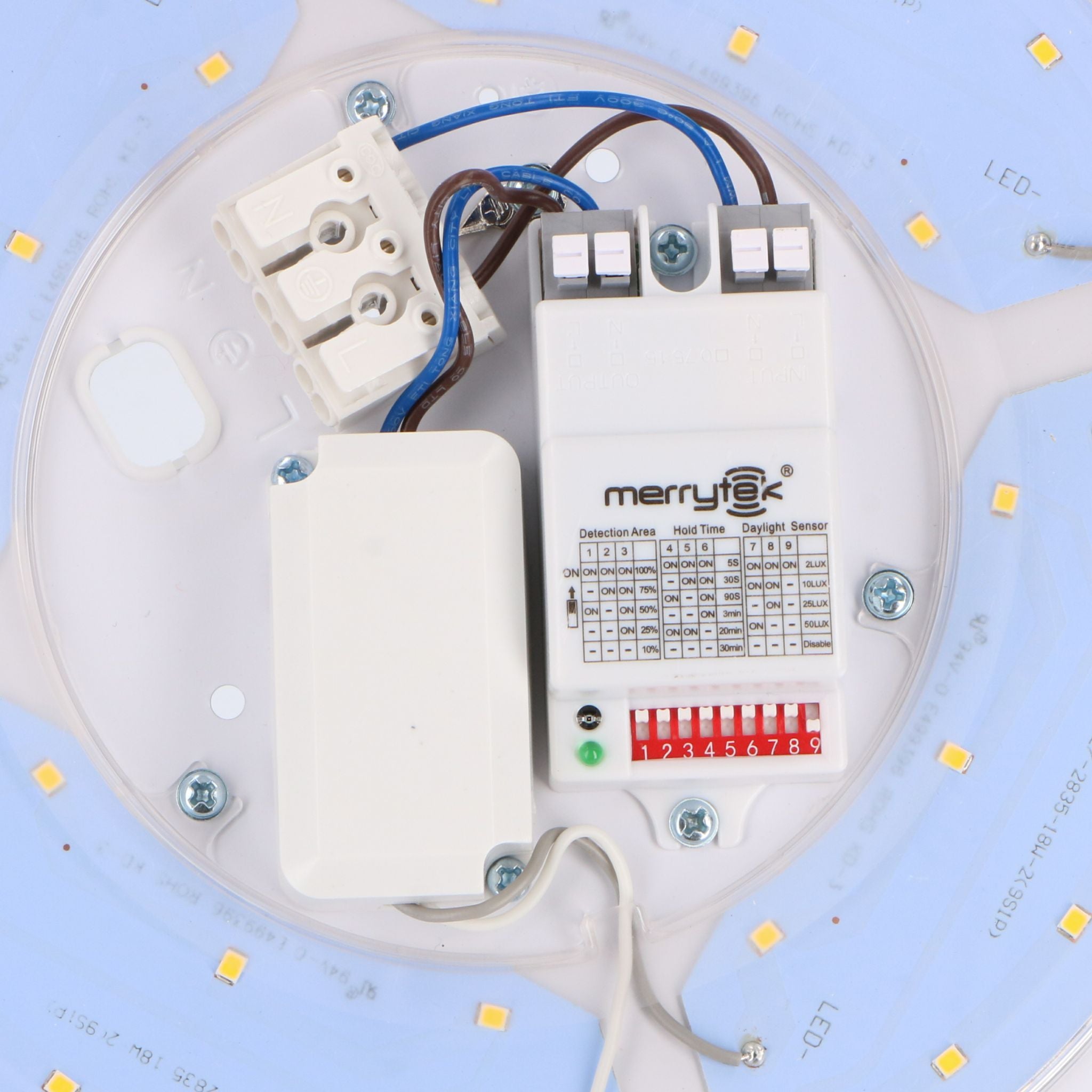 LED's Light Plafondlamp met Bewegingssensor Ø 33 cm - Koud wit licht (4000K) Plafondlampen LED.nl