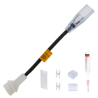 Zubehör – Anschlussset – 150 mm 280 mm 20 mm – Schwarz - lidstore.shop