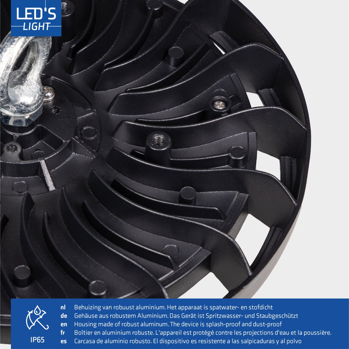 LED's Light High Bay - 100W 11000lm 3000K/4000K/6000K CCT Powerselect High bays LED.nl