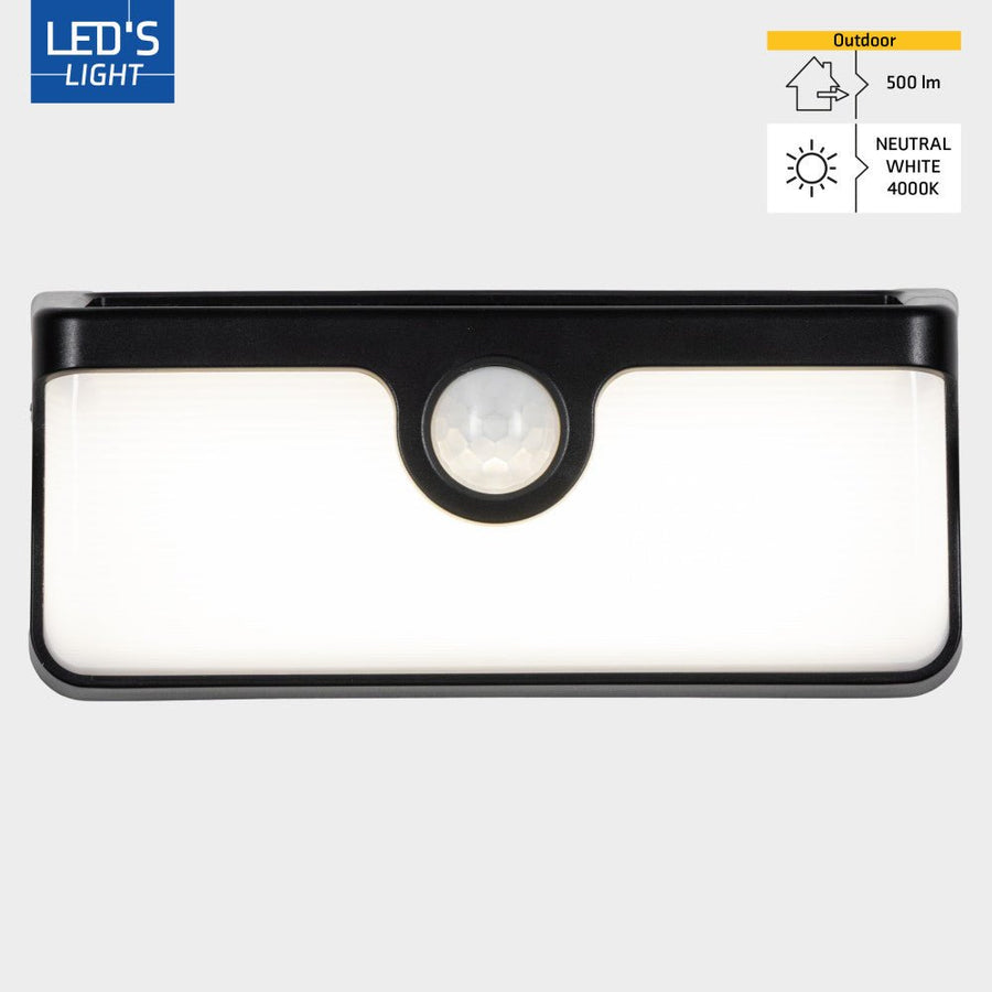 LED-Solar-Wandleuchte mit Bluetooth-Verbindung und Bewegungssensor - lidstore.shop