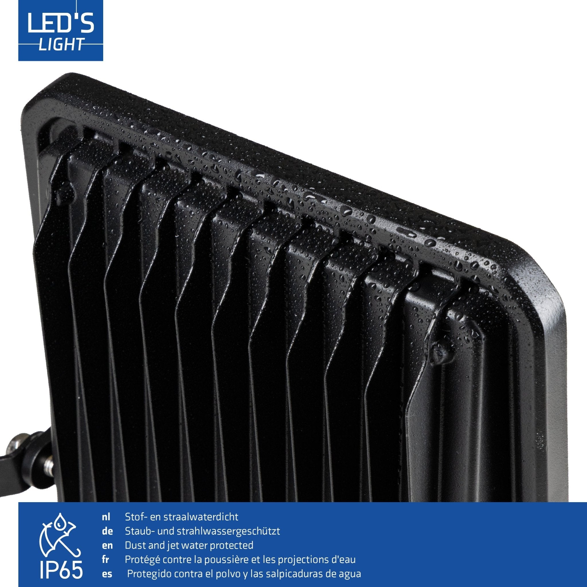 LED's Light Buitenlamp schijnwerper floodlight 14000lm - voor binnen en buiten - 100W Schijnwerpers LED.nl