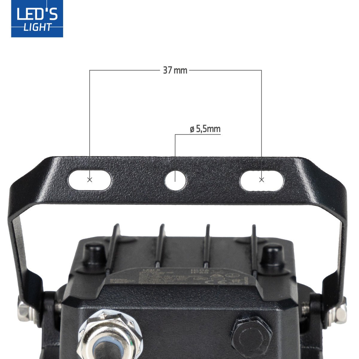LED's Light Buitenlamp schijnwerper 2800 - voor binnen en buiten - 20W Schijnwerpers LED.nl