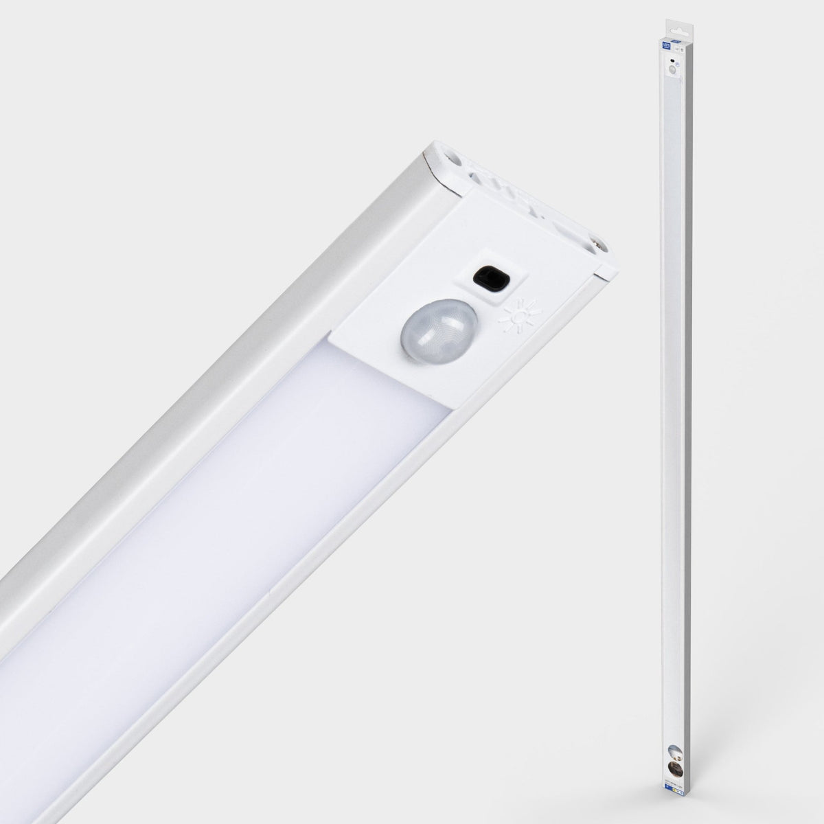 LED's Light Schrankbeleuchtung mit Sensor 80 cm - Wiederaufladbar und kabellos - Schwenk- und Bewegungssensor - weiß - lidstore.shop