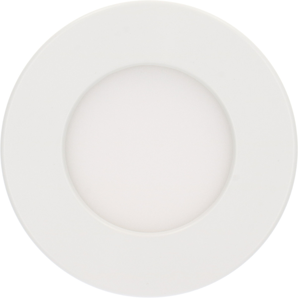 LED's Light LED Inbouwspot 6W 500lm CCT 3000K/4000K/6000K – Zaagmaat Ø 100mm – Wit – Dimbaar Spotjes LED.nl