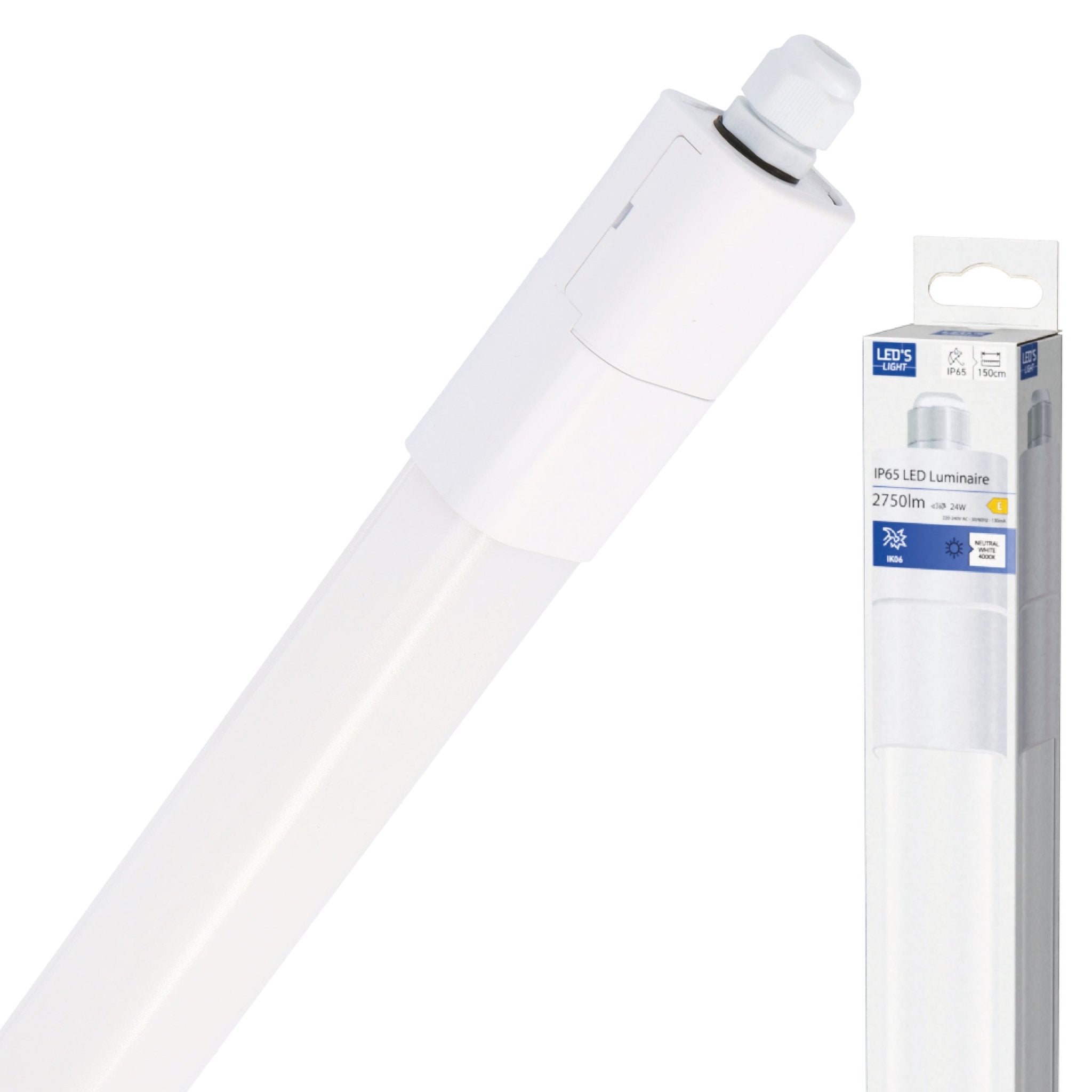 LED's Light LED TL verlichting compleet 150 cm - Geschikt voor buiten en binnen - 2750 lm TL verlichting LED.nl