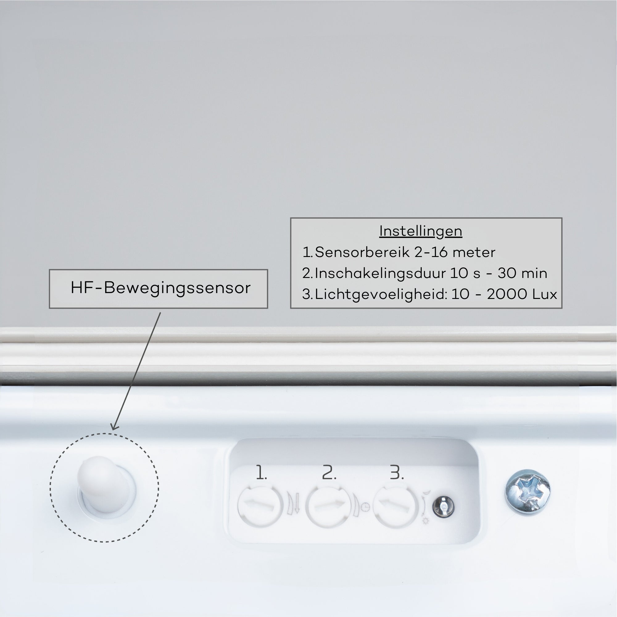 LED's Light LED TL verlichting met sensor 60 cm - Bewegingssensor en nachtsensor - Waterdicht - 1100 lm TL verlichting LED.nl