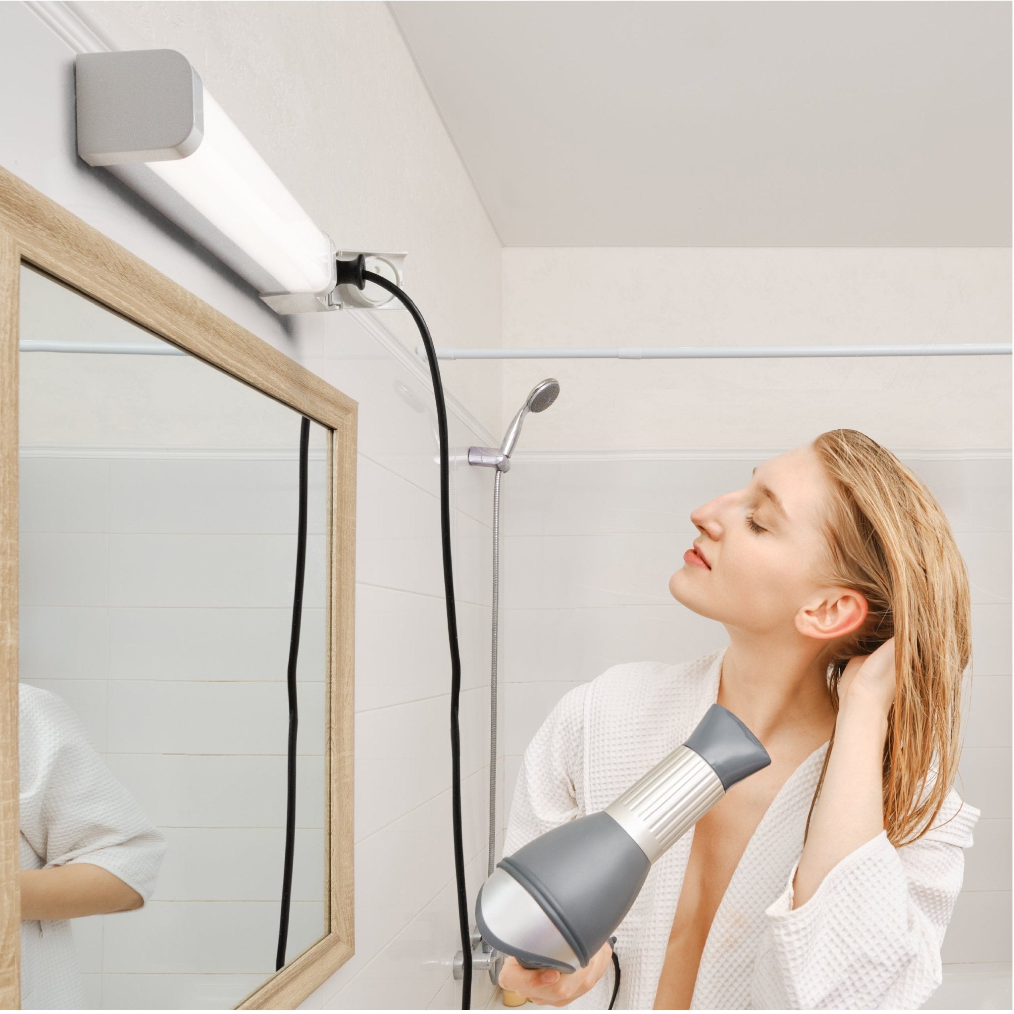LED's Light Licht balk 60 cm met extra stopcontact - Dimbaar - Geschikt voor badkamer - 1700 lm TL verlichting LED.nl