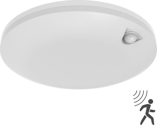 LED's Licht Deckenleuchte mit Bewegungsmelder und Dämmerungssensor - 6-stufig dimmbar - IP54 - 30 cm - lidstore.shop