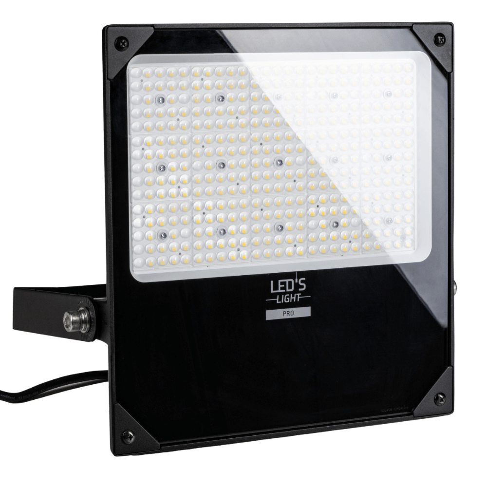 LED's Light pro Professionele LED Schijnwerper 28000 - CCT - Powerselect - 3 lichtstanden - Waterdicht - 200W Schijnwerpers LED.nl