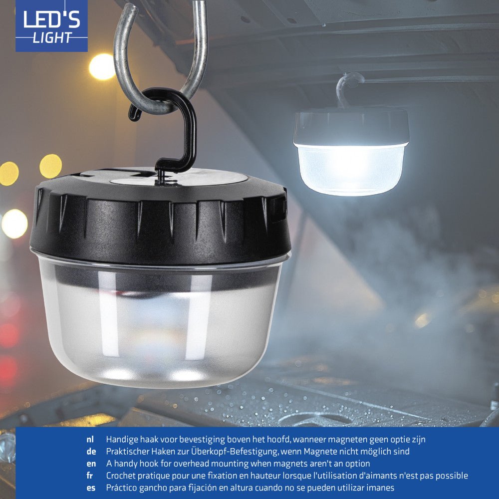 LED's Light WARN-X LED signaal-noodverlichting -5000mAh - IP54 - Amber Noodverlichting LED.nl