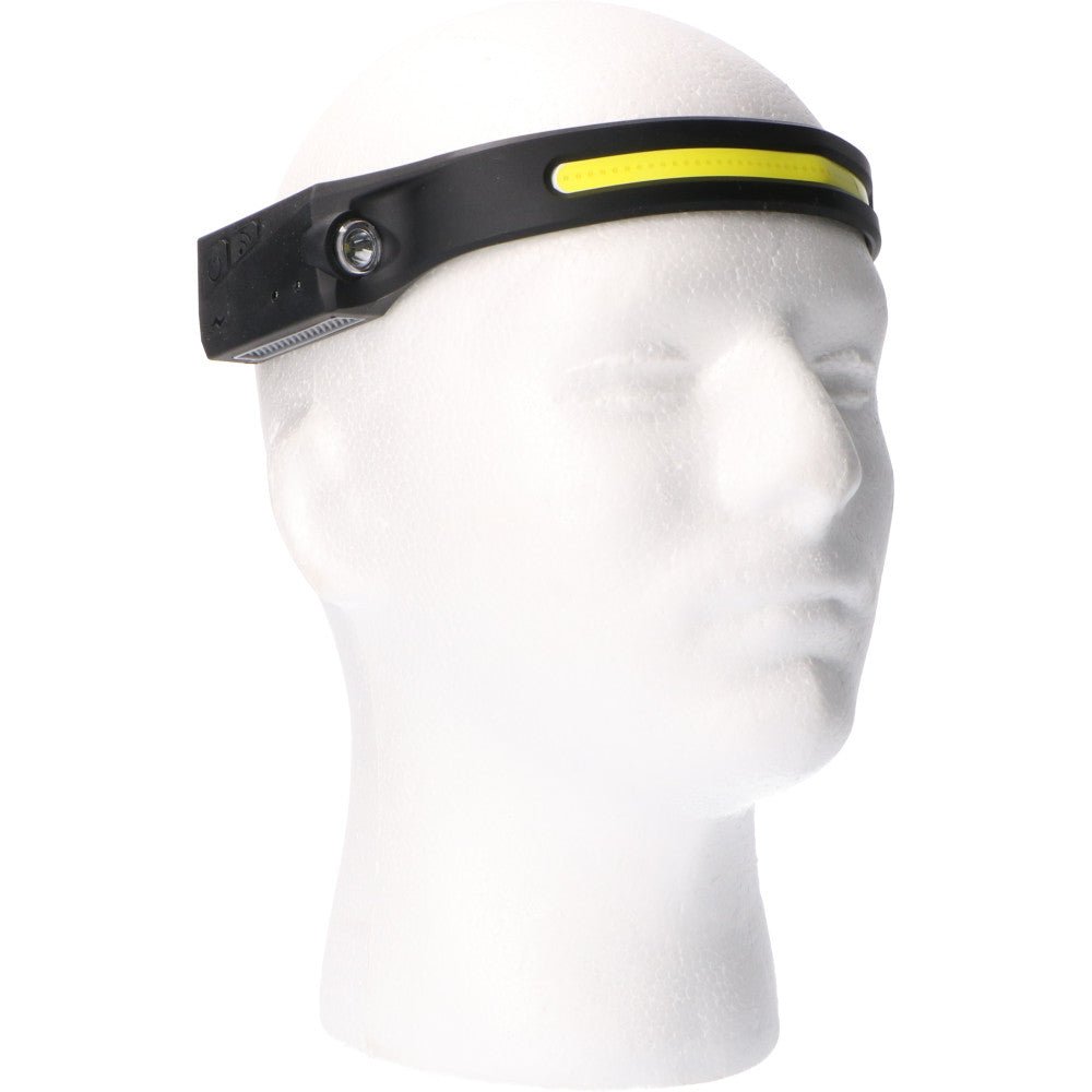 LED's Work Hoofdlamp - 3,5W 300lm 7000K LiPo (Lithium Polymer) 4,44Wh - IP44 Hoofdlampen LED.nl
