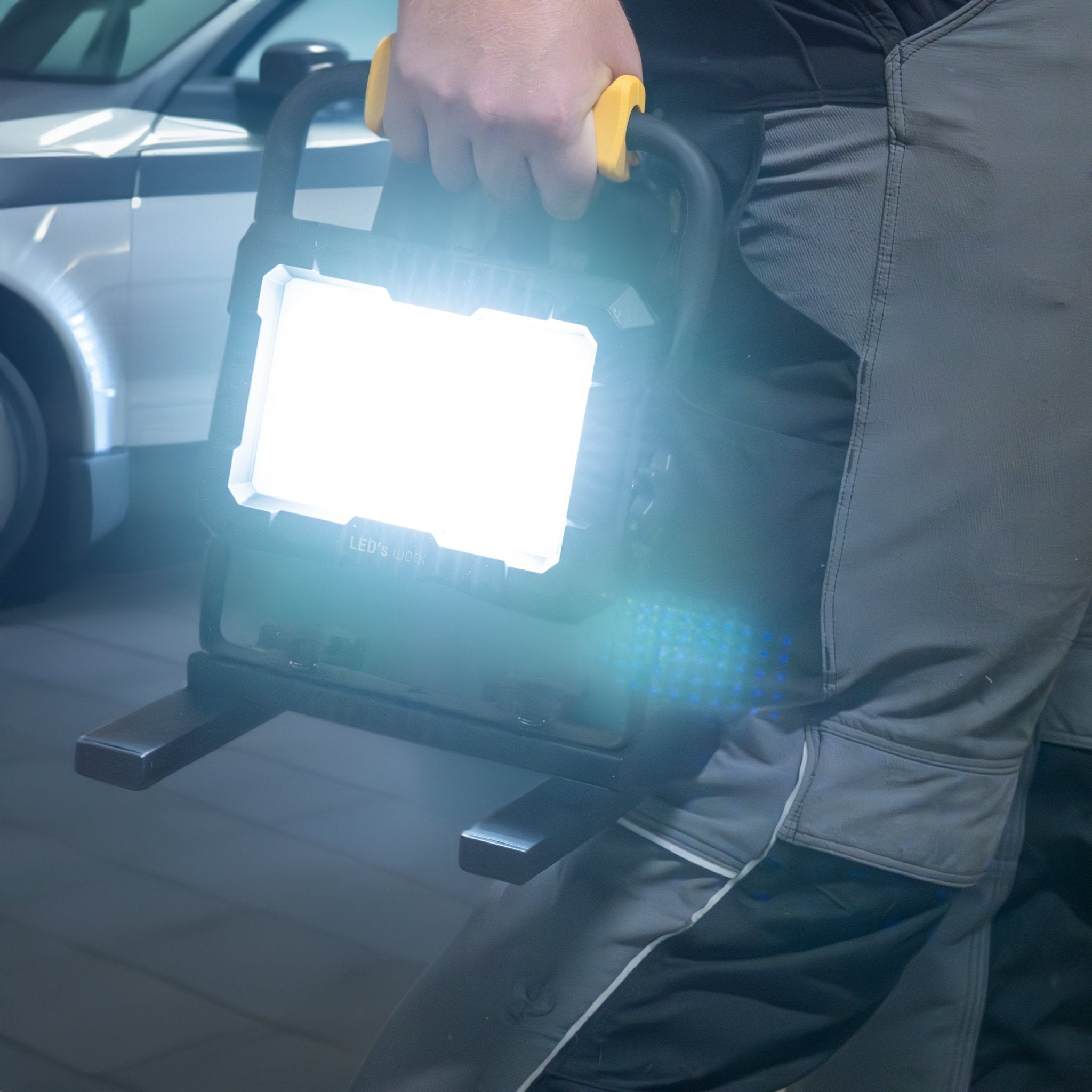 LED's Work 18V werklamp Accu voor elektrisch gereedschap - 20W 2000lm 5000K Werklampen LED.nl