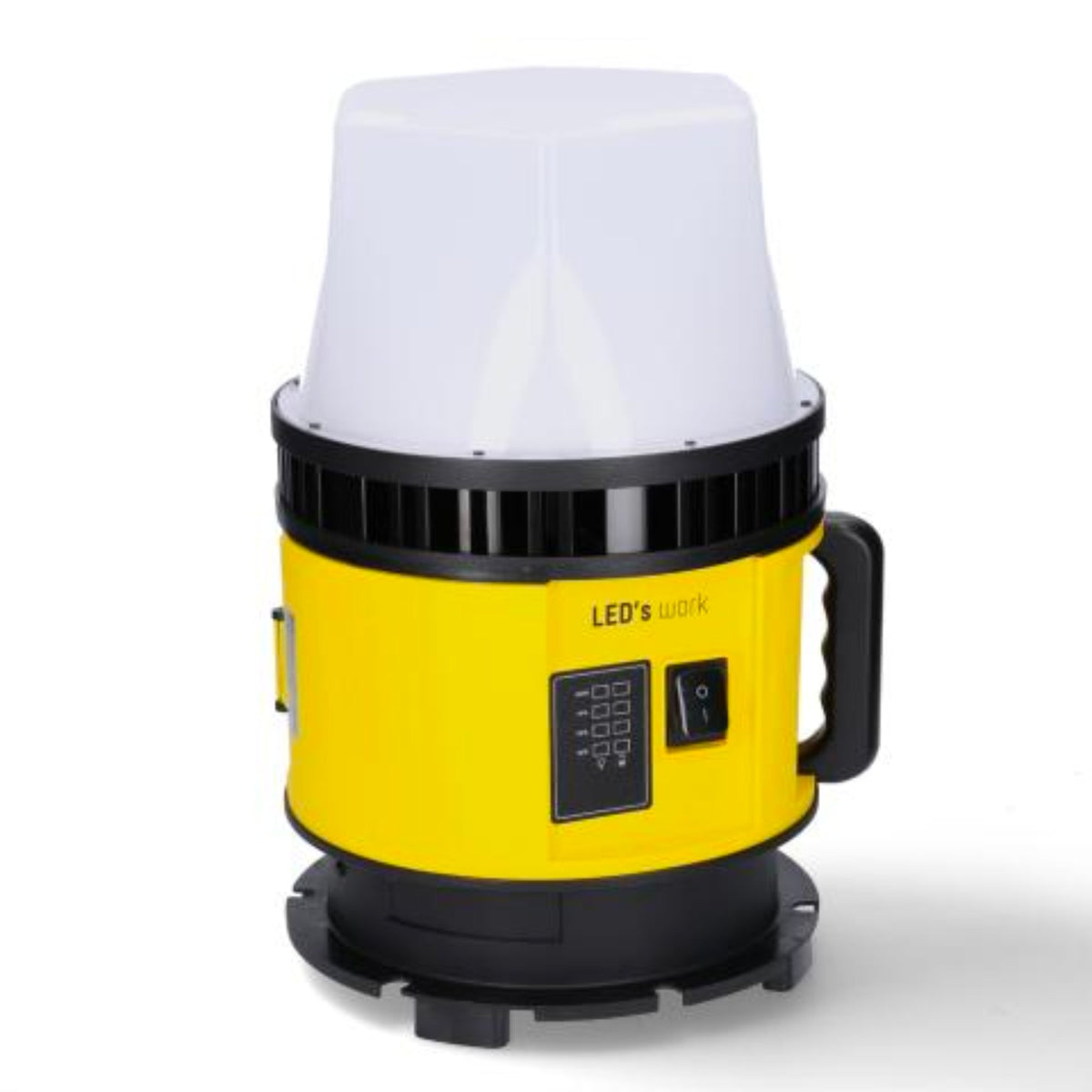 LED-Arbeitsleuchte, 18 V, tragbar, 6000 lm – universell wiederaufladbar mit 18-V-Akku – 60 W - lidstore.shop