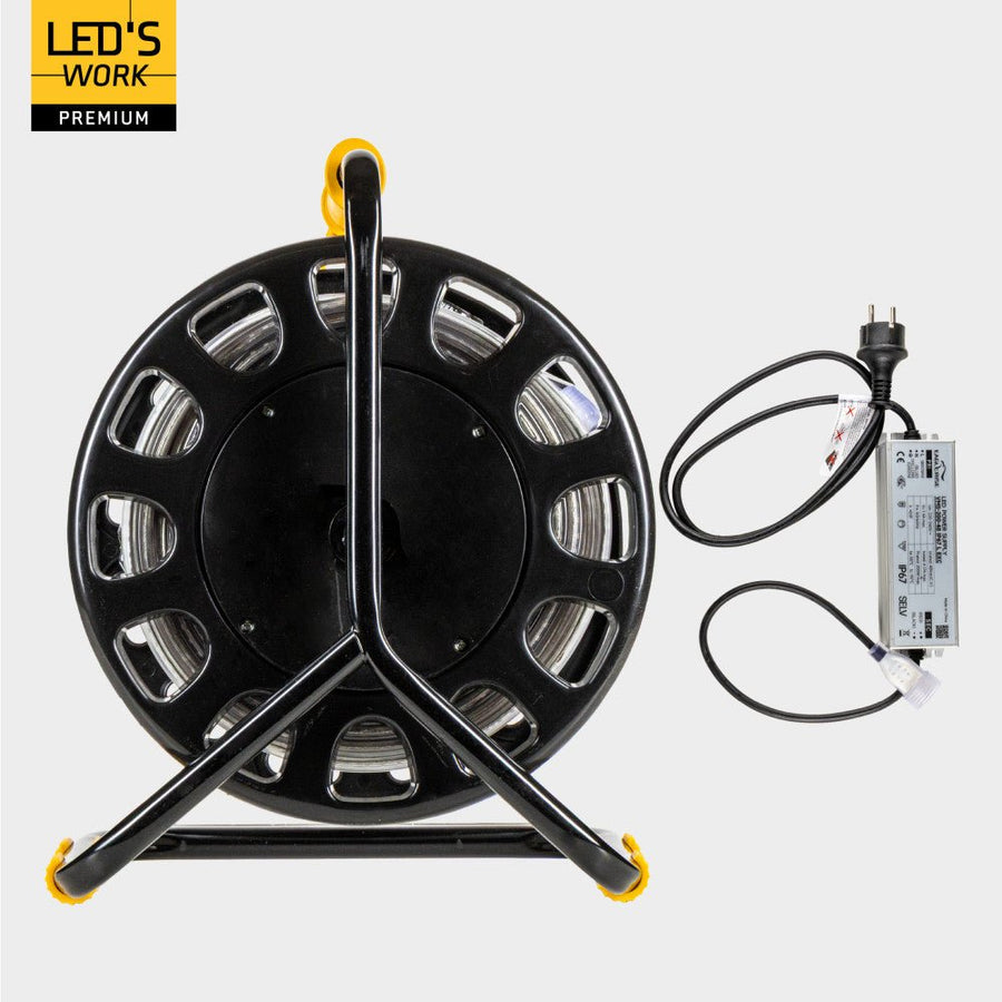 LED's Work Premium Safeline LED-Lichtröhre 25 m 200 W 48 V 20.000 lm 5000 K auf Rolle - lidstore.shop