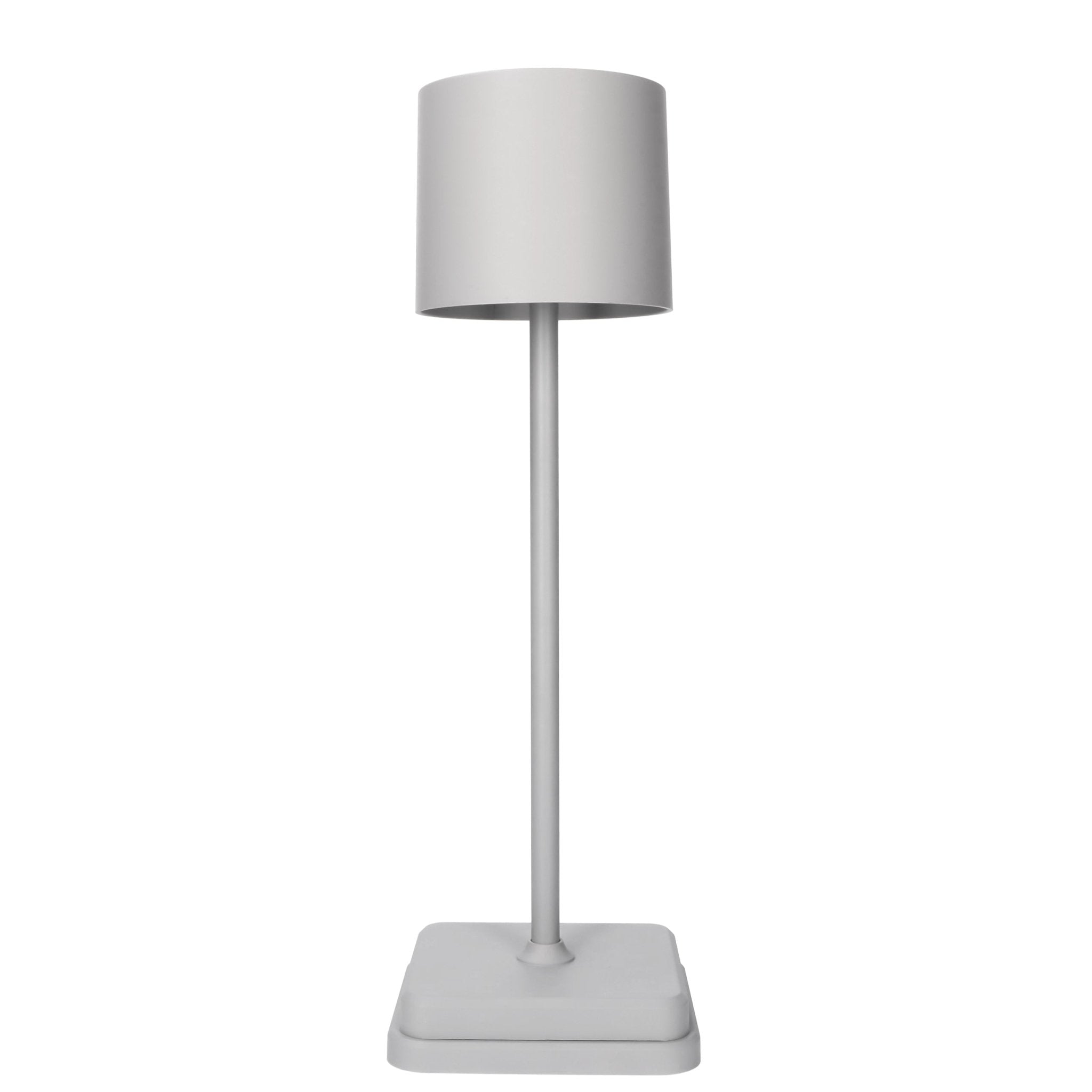 TouchDim Oplaadbare LED Tafellamp - Dimbaar via aanraking - Binnen en buiten - Grijs (kopie) Tafellampenen LED.nl
