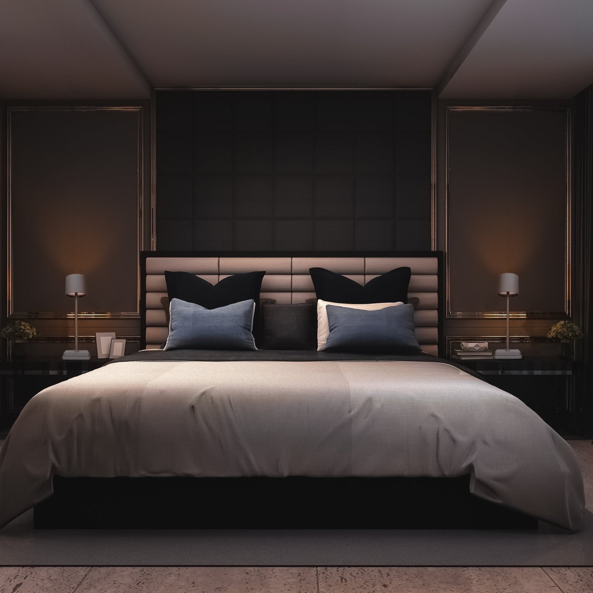 TouchDim Oplaadbare LED Tafellamp - Dimbaar via aanraking - Binnen en buiten - Grijs (kopie) Tafellampenen LED.nl