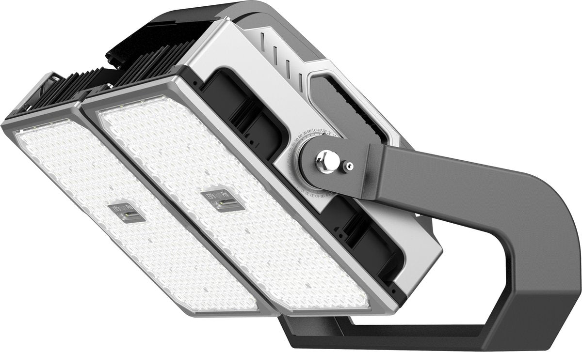 Ultra LED Schijnwerper 1000W - voor bouwterreinen, sportvelden en stadion - 155000 lumen - IP66 Bouwlampen LED.nl