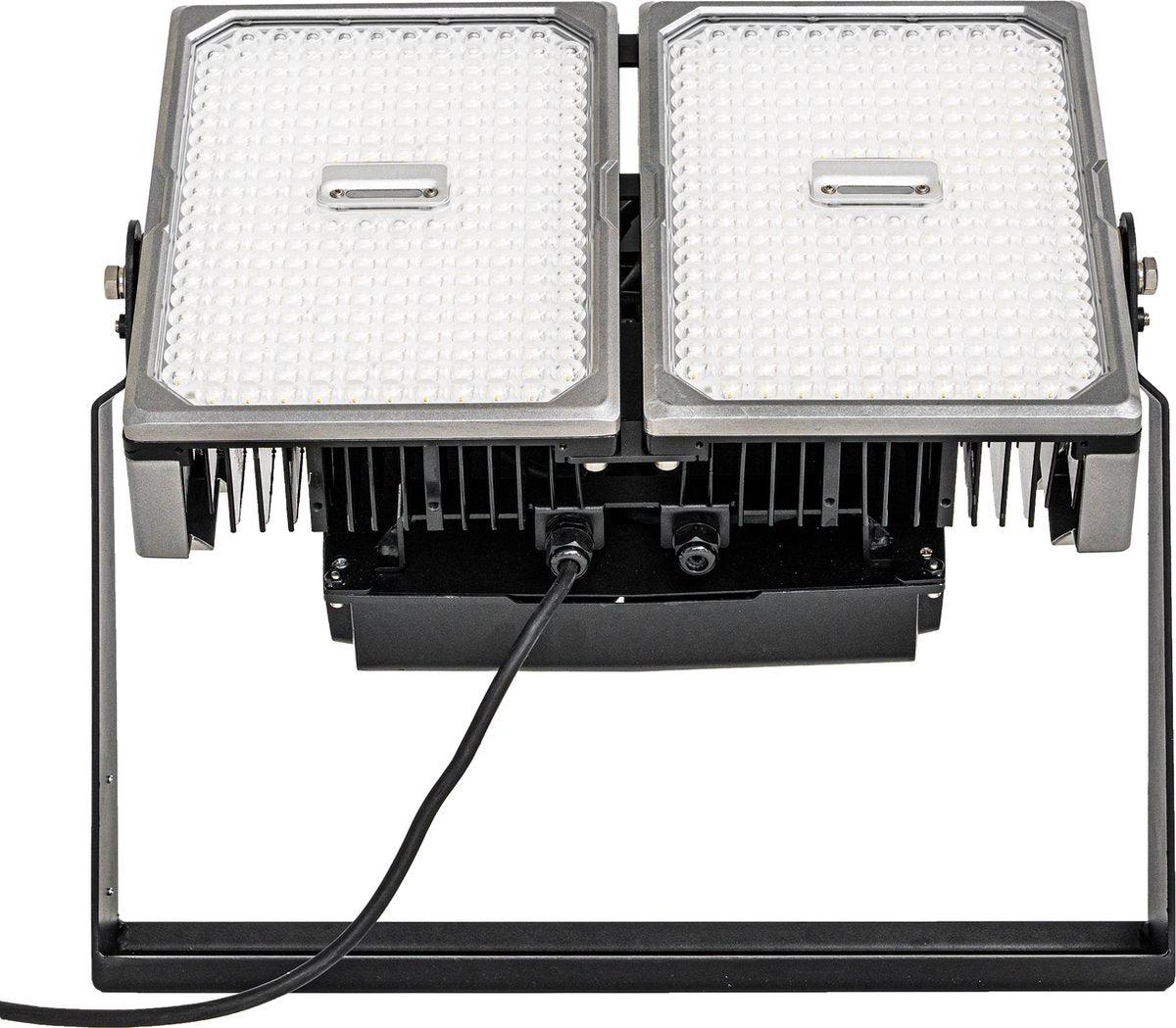 Ultra LED Schijnwerper 1000W - voor bouwterreinen, sportvelden en stadion - 155000 lumen - IP66 Bouwlampen LED.nl