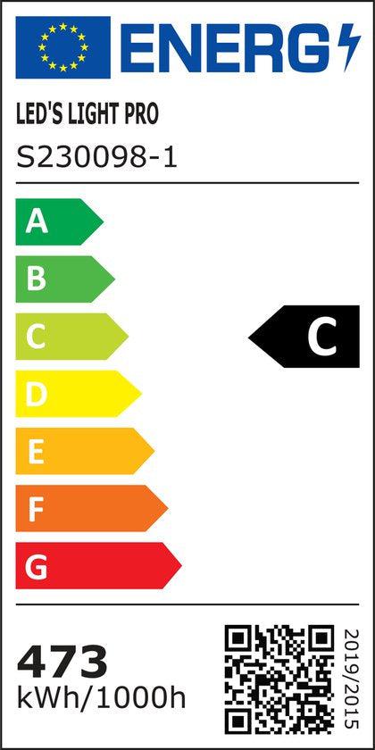 Ultra LED Schijnwerper 75000 lumen - voor bouwterreinen, sportvelden en stadion - 500W - IP66 Bouwlampen LED.nl