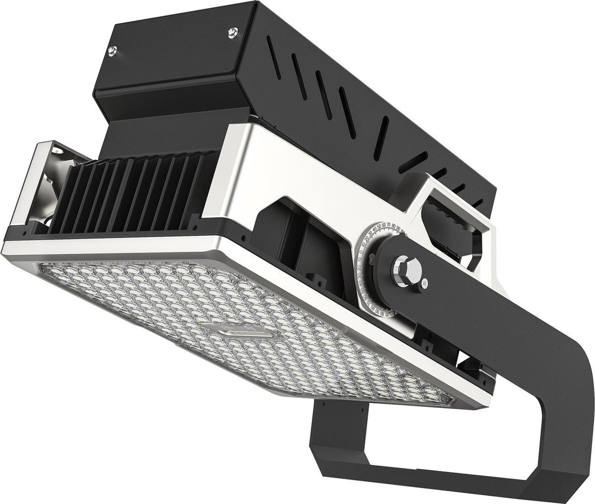 Ultra LED Schijnwerper 75000 lumen - voor bouwterreinen, sportvelden en stadion - 500W - IP66 Bouwlampen LED.nl