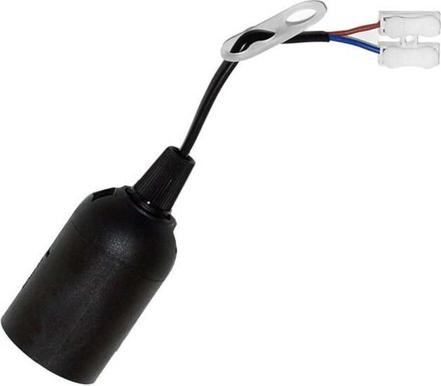 10 x Moving fitting E27 with terminal block - Set of 10 E27 lamp fittings max. 60W - LED.nl