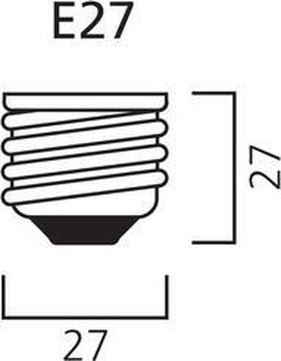 10 x Verhuisfitting E27 met kroonsteen - Set van 10 E27 lampfittingen max. 60W Verhuisfittingen LED.nl