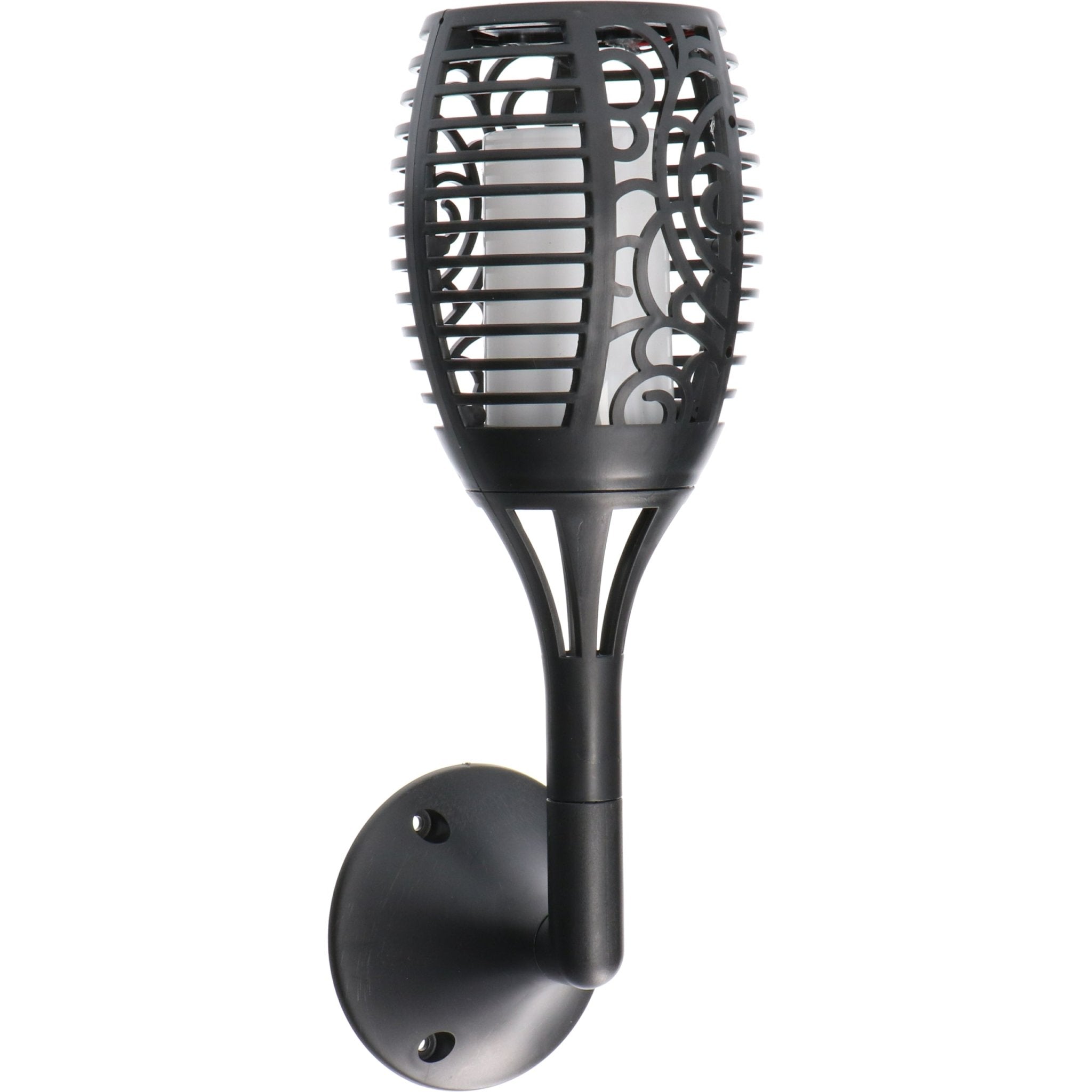 3in1 Solar Tuinlamp Fakkel met sensor - Priklamp, Wandlamp en tafellamp in 1 - 41 cm Buitenlampen LED.nl