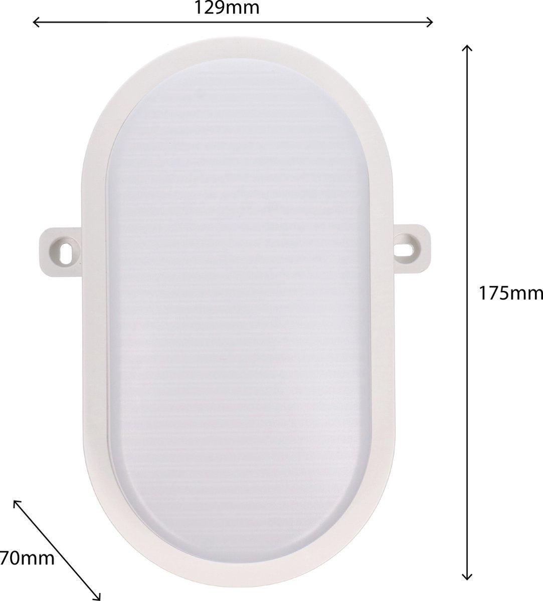 Bull Eye Plafondlamp Wandlamp - IP65 Waterdicht - voor binnen en buiten - 18 cm Plafondlampen LED.nl