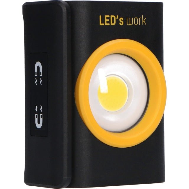 LED's Work Compacte LED Werklamp 1000 - Met oplaadbare accu – Dimbaar in 10 stappen – IP65 Werklampen LED.nl
