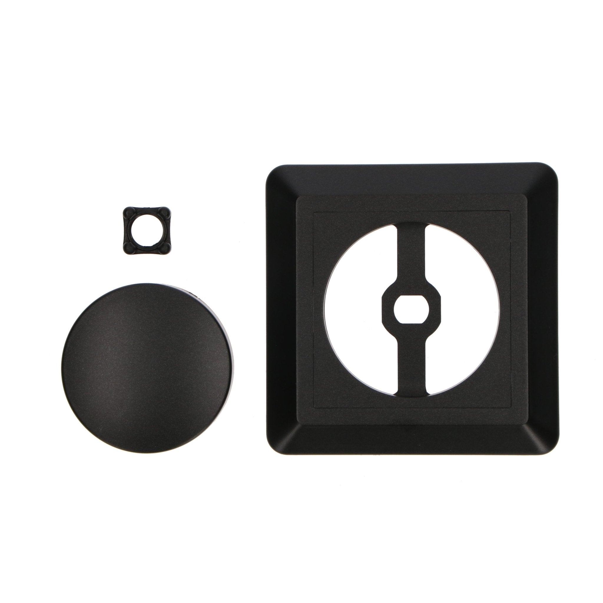 LED's Light Complete Dimmerknop met Frame - Zwart - Past in frames van GIRA, JUNG, Busch-Jaeger Dimmers LED.nl