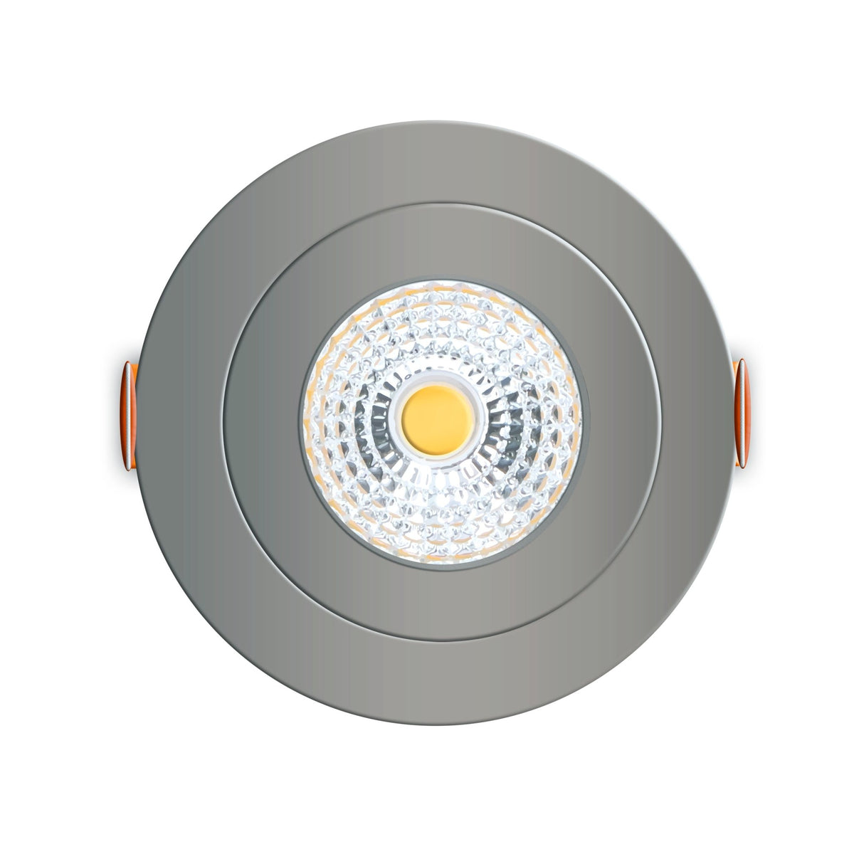 LED's Light Pro LED Einbaustrahler Nickel - DimToWarm - Ø 68mm - Schwenkbar - Warmweißes Licht - CRI95 - lidstore.shop