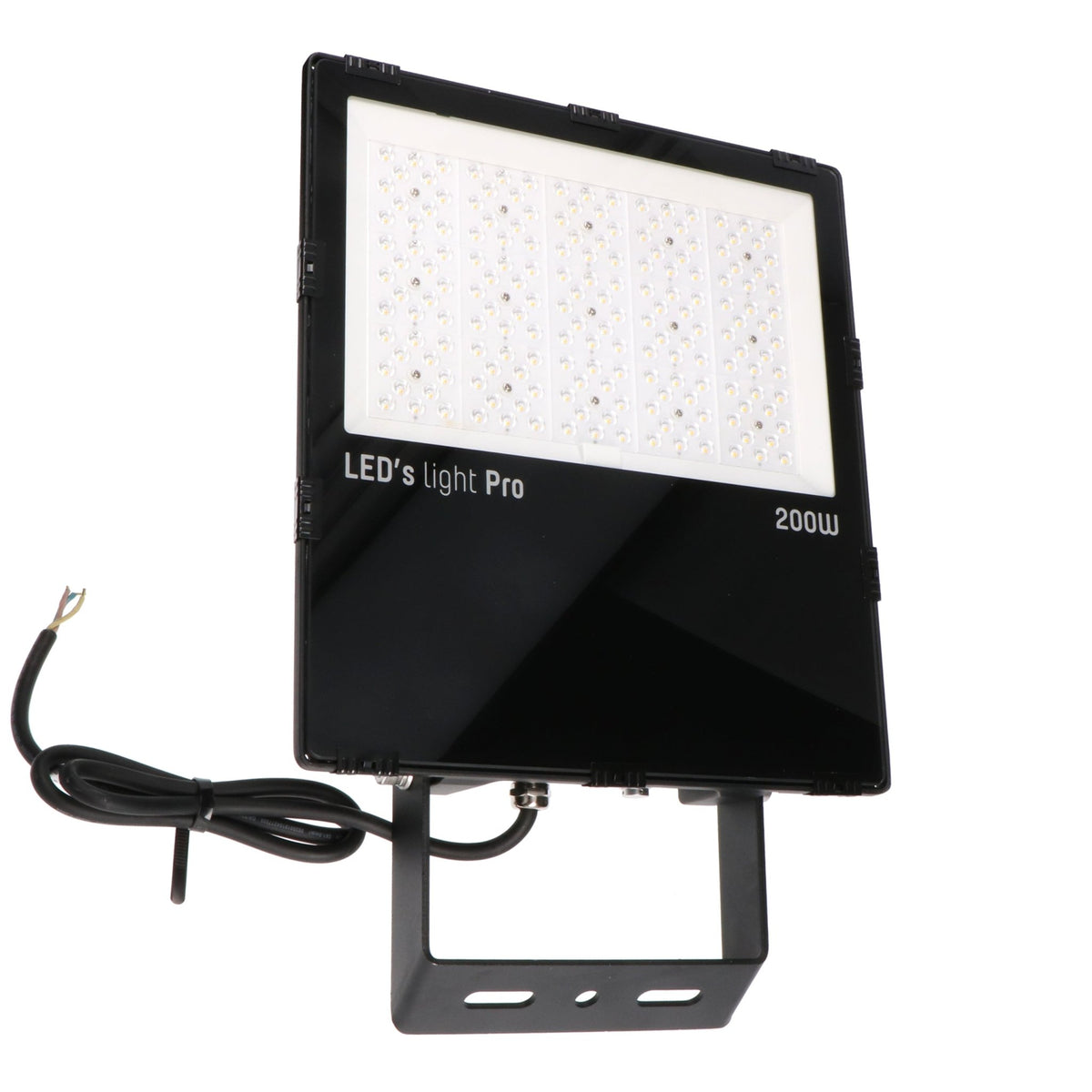 Hochleistungs-LED-Flutlicht 200 W – Wasserdicht (IP66) und korrosionsbeständig (C4) – Schwarzes Flutlicht - lidstore.shop