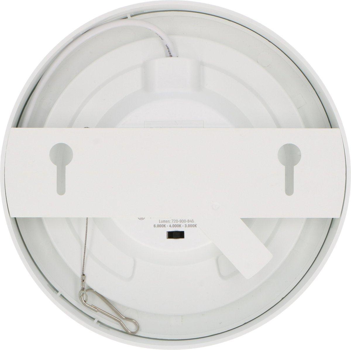 LED's Light Inbouw/Opbouw LED Plafondspot CCT Ø 15 cm - Dimbaar - warm en koud wit - Zaagmaat Ø 150mm – Wit Spotjes LED.nl