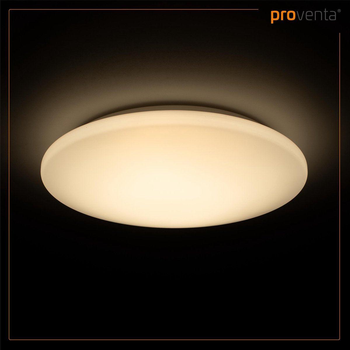 LED's Light Universele Plafondlamp 1500 - Geschikt voor badkamer IP44 - Warm wit (3000K) - 30 cm Plafondlampen LED.nl