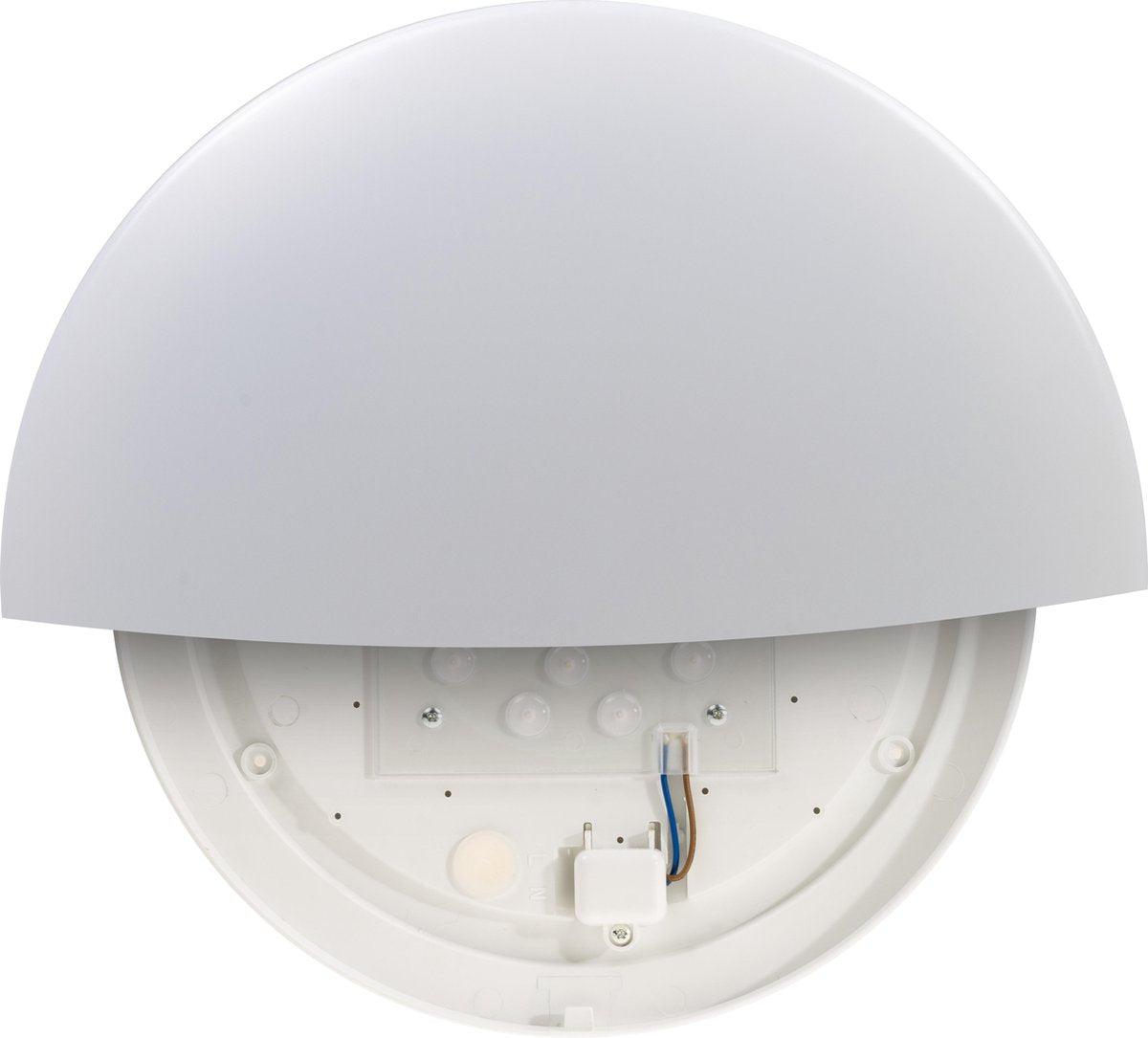 LED Badkamerlamp rond 37 cm - universeel - Spatwaterbestendig IP44 - Koud wit licht Plafondlampen LED.nl