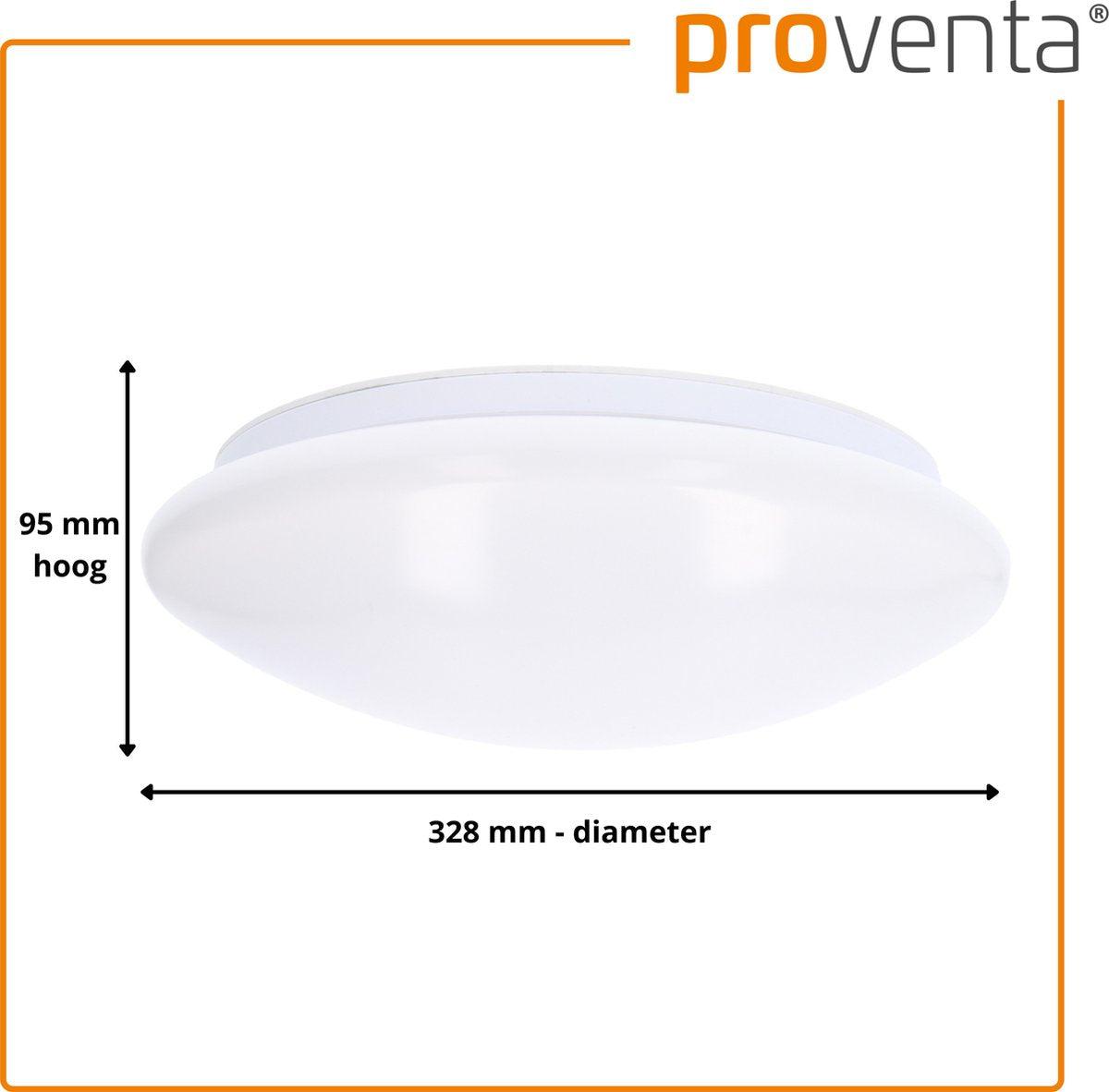 LED's Light Plafondlamp met Sensor 1100 - Daglicht en bewegingsdetectie - Ø 33 cm Plafondlampen LED.nl