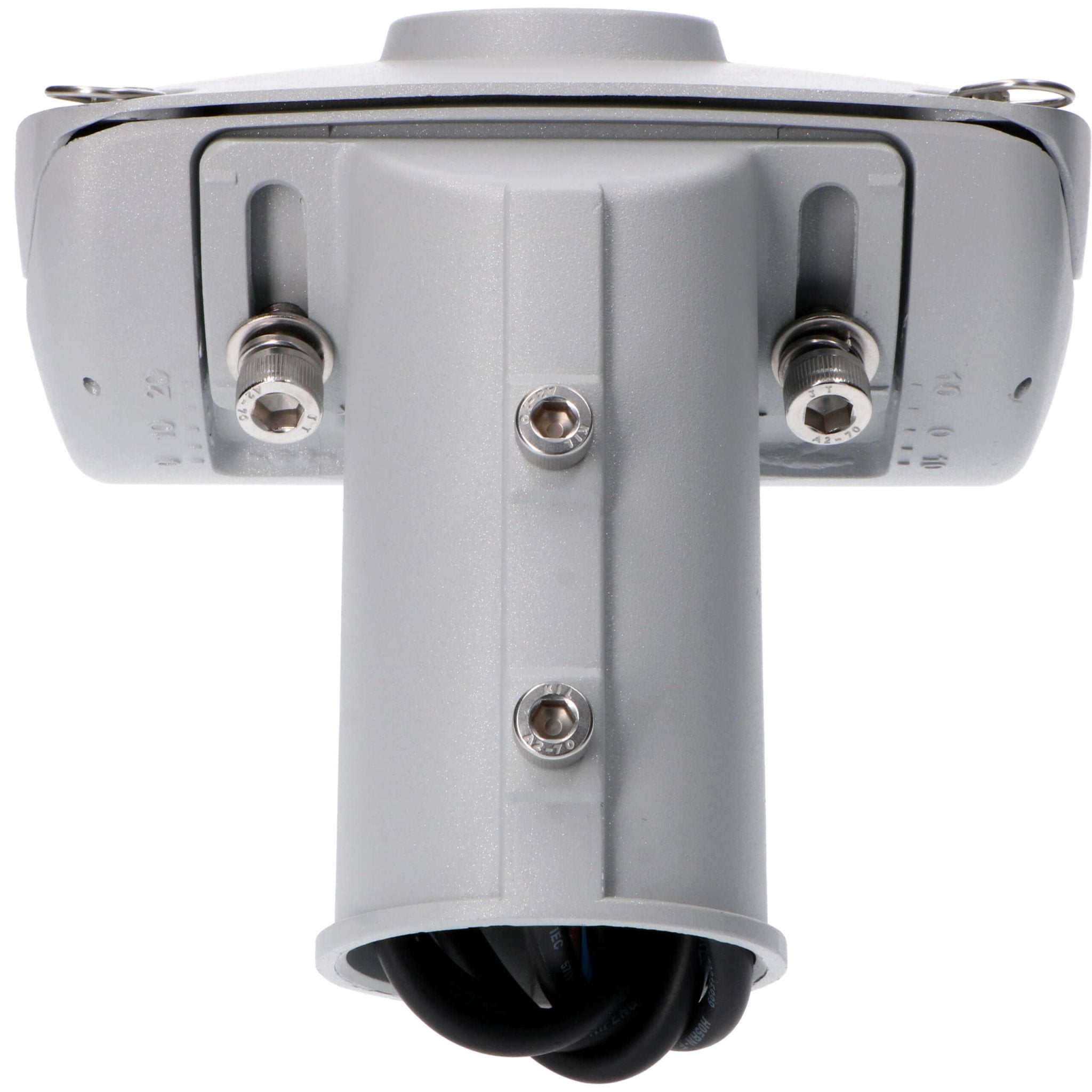 LED Straatverlichting Lantaarnpaal 60W - Waterdicht & Impactbestendig - IP66 - Grijs Lantaarns LED.nl