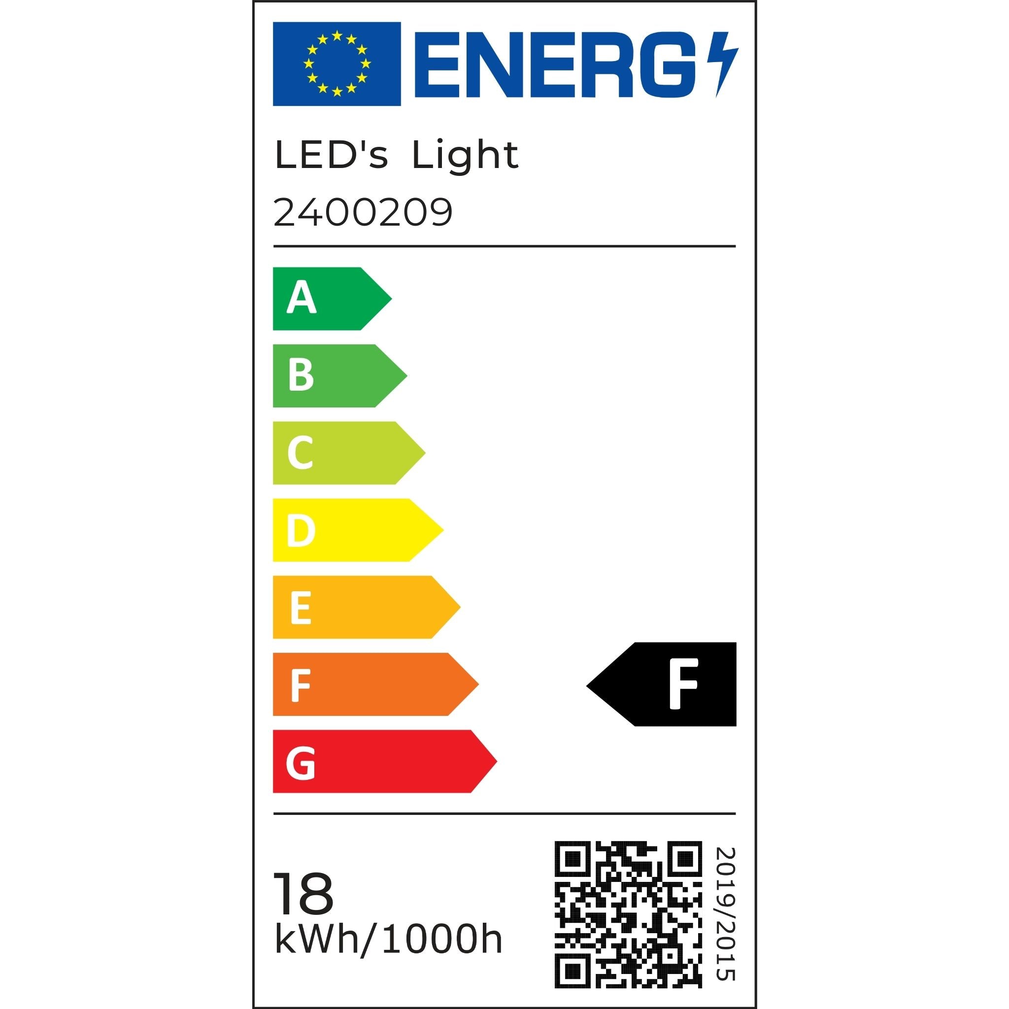 2 PACK - LED's Light LED licht balk 120 cm voor binnen - Armatuur inclusief LED TL buis - 1900 lm TL verlichting LED.nl
