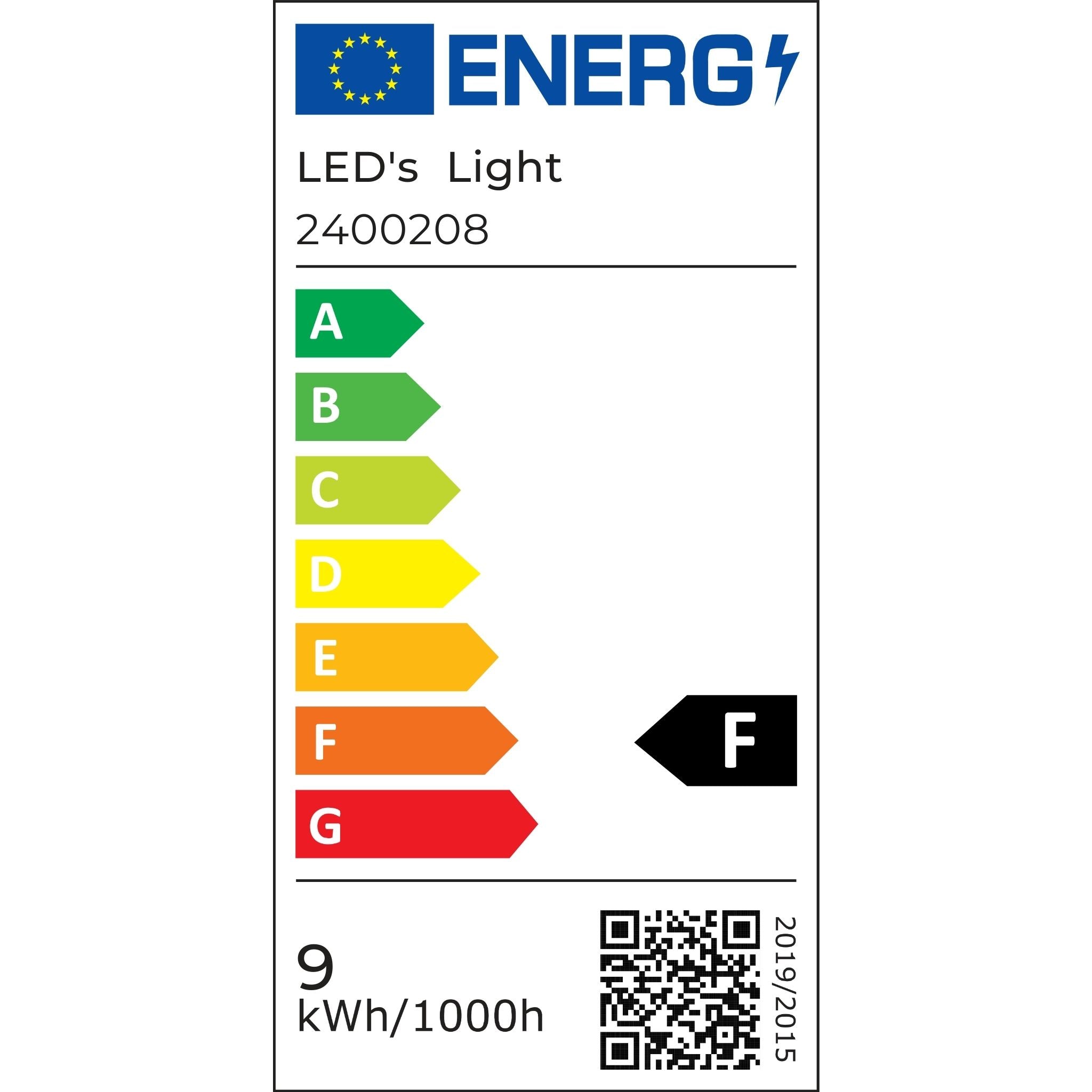 2 PACK - LED's Light LED licht balk 60 cm voor binnen - Armatuur inclusief LED TL buis - 1000 lm TL verlichting LED.nl