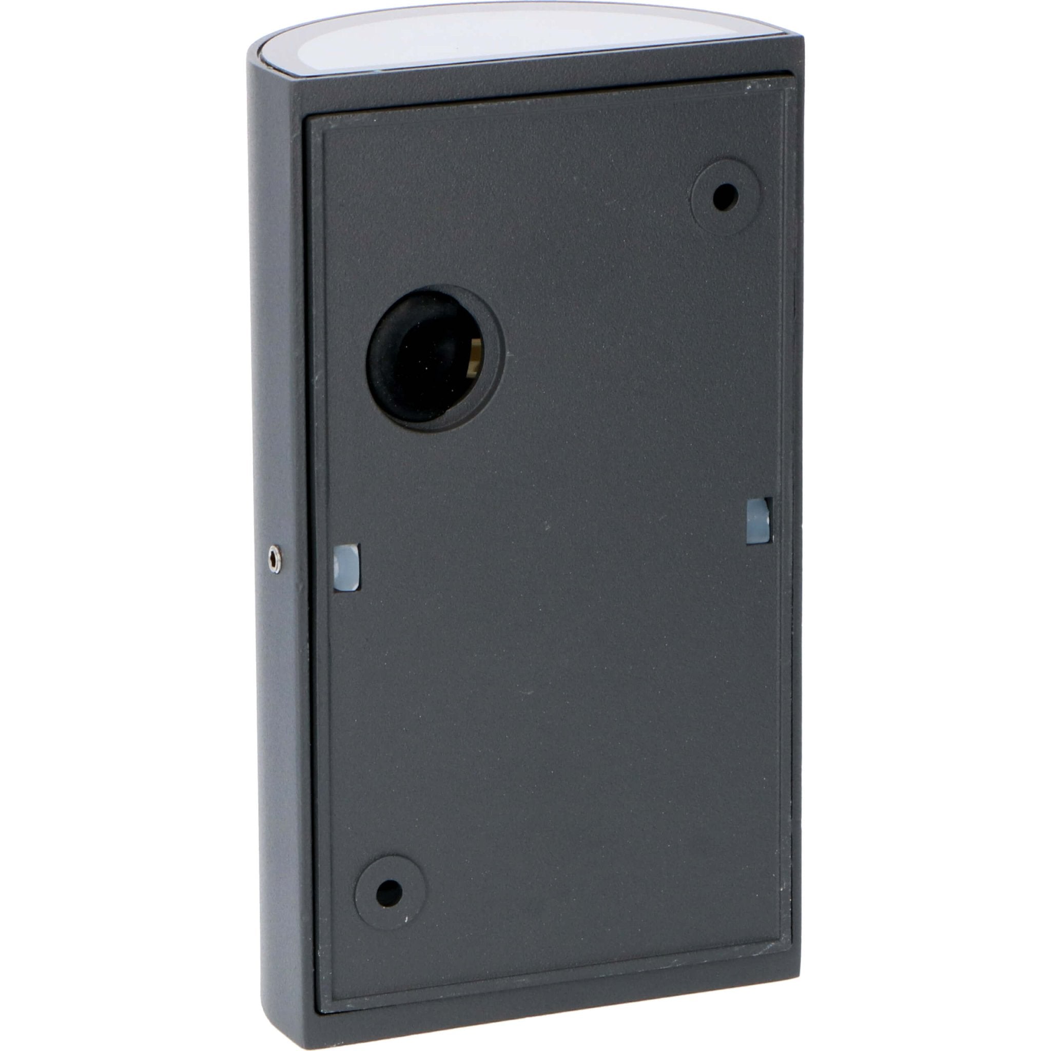 LED's Light LED Muurlamp Buiten - Halve cilinder met 2 lichtpunten - Model Siena - IP44 - Antraciet Wandlampen LED.nl