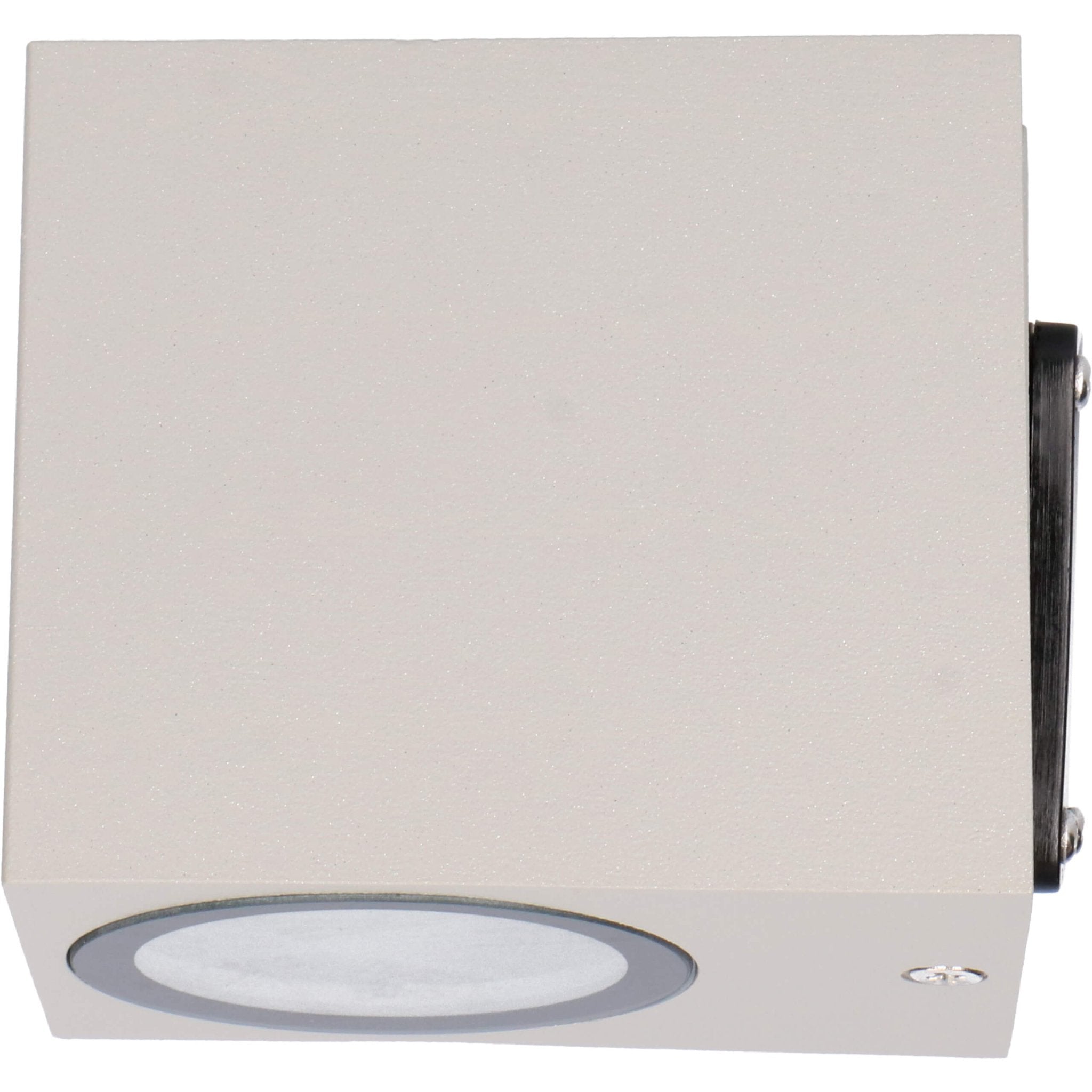 6 pack - LED Wandlamp buiten met GU10 fitting - Rome - Vierkant - IP44 - Grijs Wandlampen LED.nl