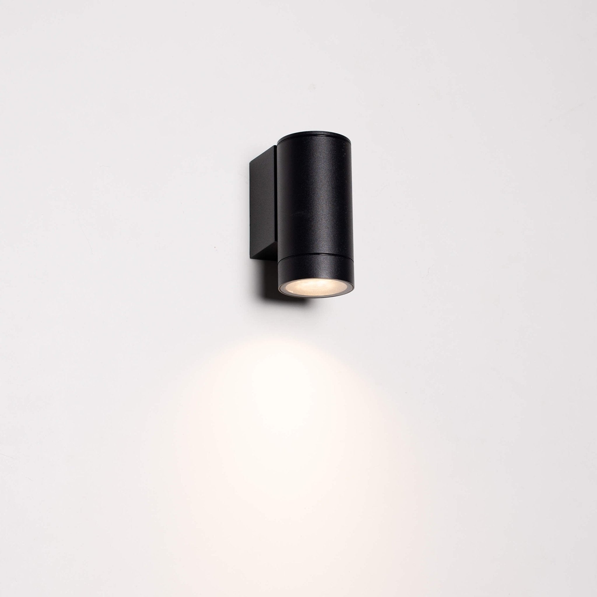 3 pack - LED's Light Muurlamp voor buiten - GU10 fitting - IP44 waterbestendig - Antraciet - Model Carpi Wandlampen LED.nl
