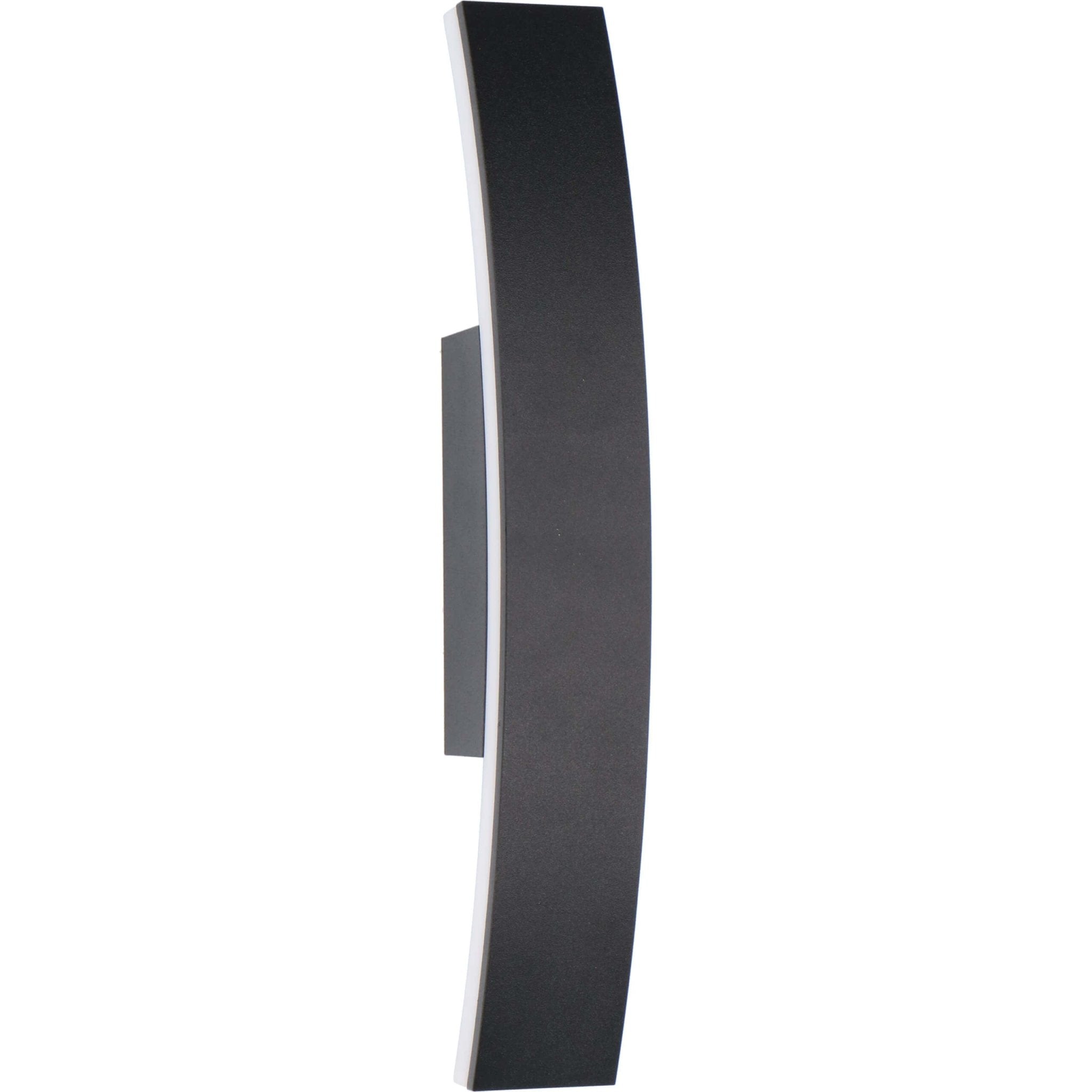 LED's Light Wandlamp Buiten - Model Todi - Draaibaar - Rondom warm wit licht - IP54 - Antraciet Wandlampen LED.nl