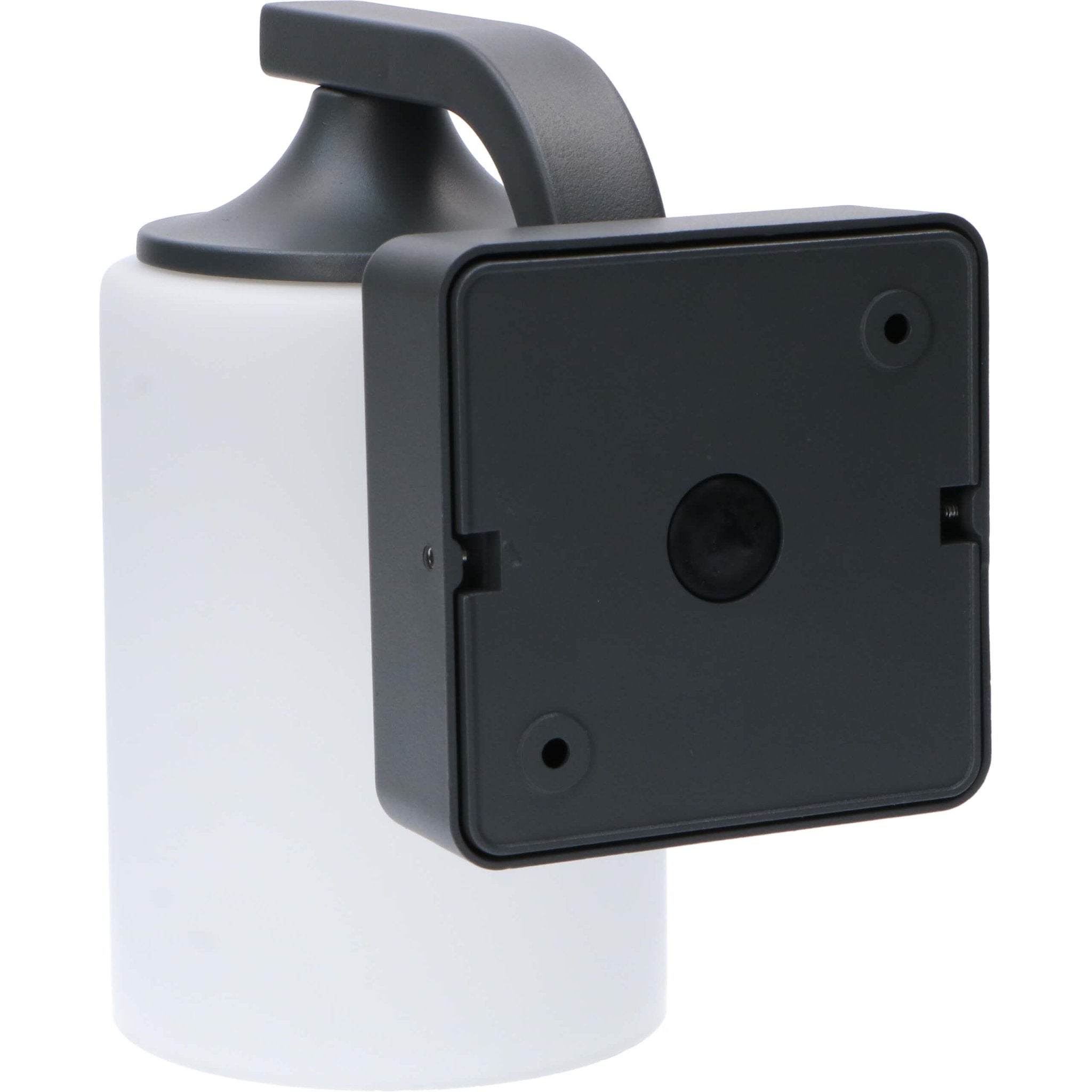 LED's Light LED Wandlamp Milky met E27 fitting - IP44 - Model Noto - Antraciet Wandlampen LED.nl