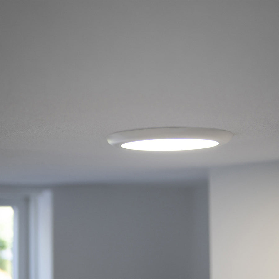 PRO LED Inbouw plafondlamp ø 16 cm - Ultra dun - Dimbaar koud wit licht - 12W Plafondlampen LED.nl