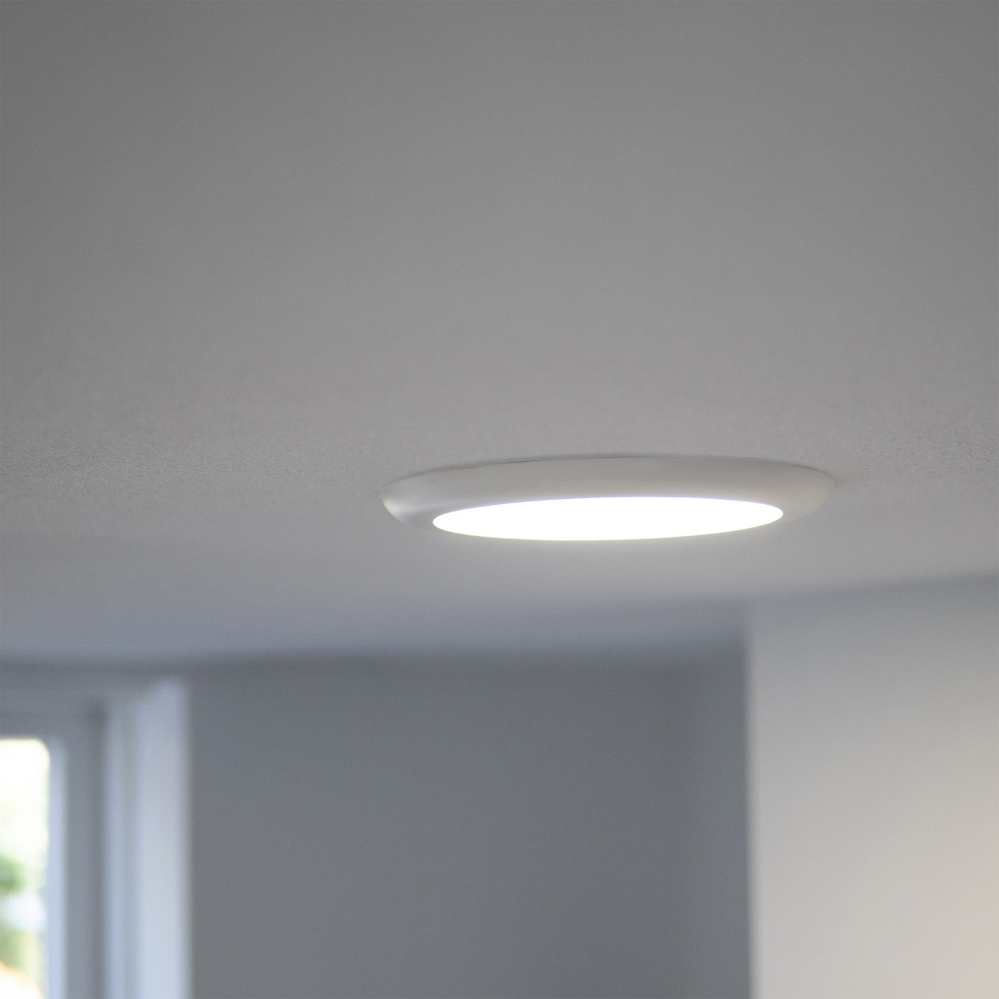 PRO LED Inbouw plafondlamp ø 16 cm - Ultra dun - Dimbaar koud wit licht - 12W Plafondlampen LED.nl