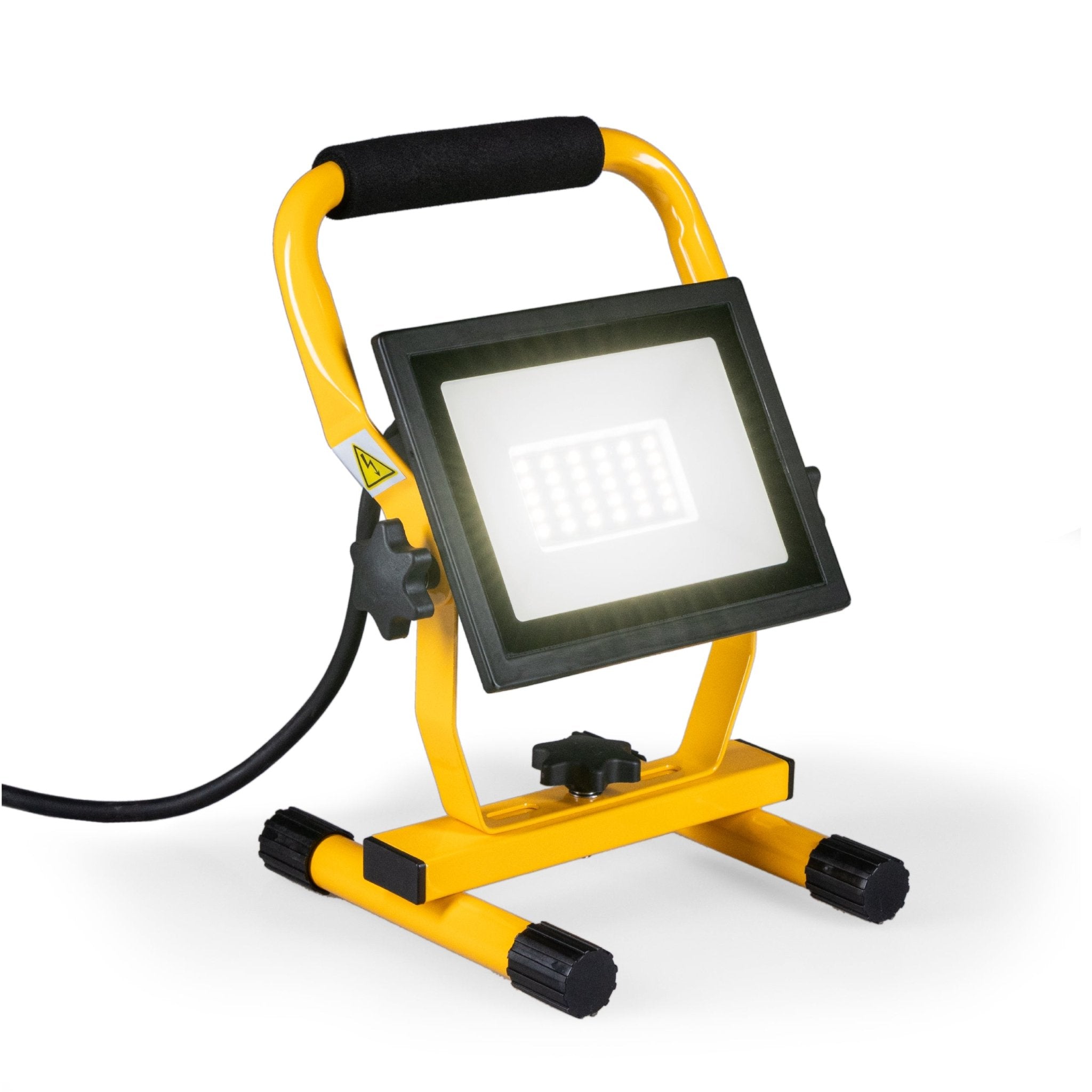 LED's Work 30W LED Werklamp Bouwlamp - Inklapbaar & Draaibaar - Stof- en waterbestendig - 2550 lm Lichtbronnen Led.nl