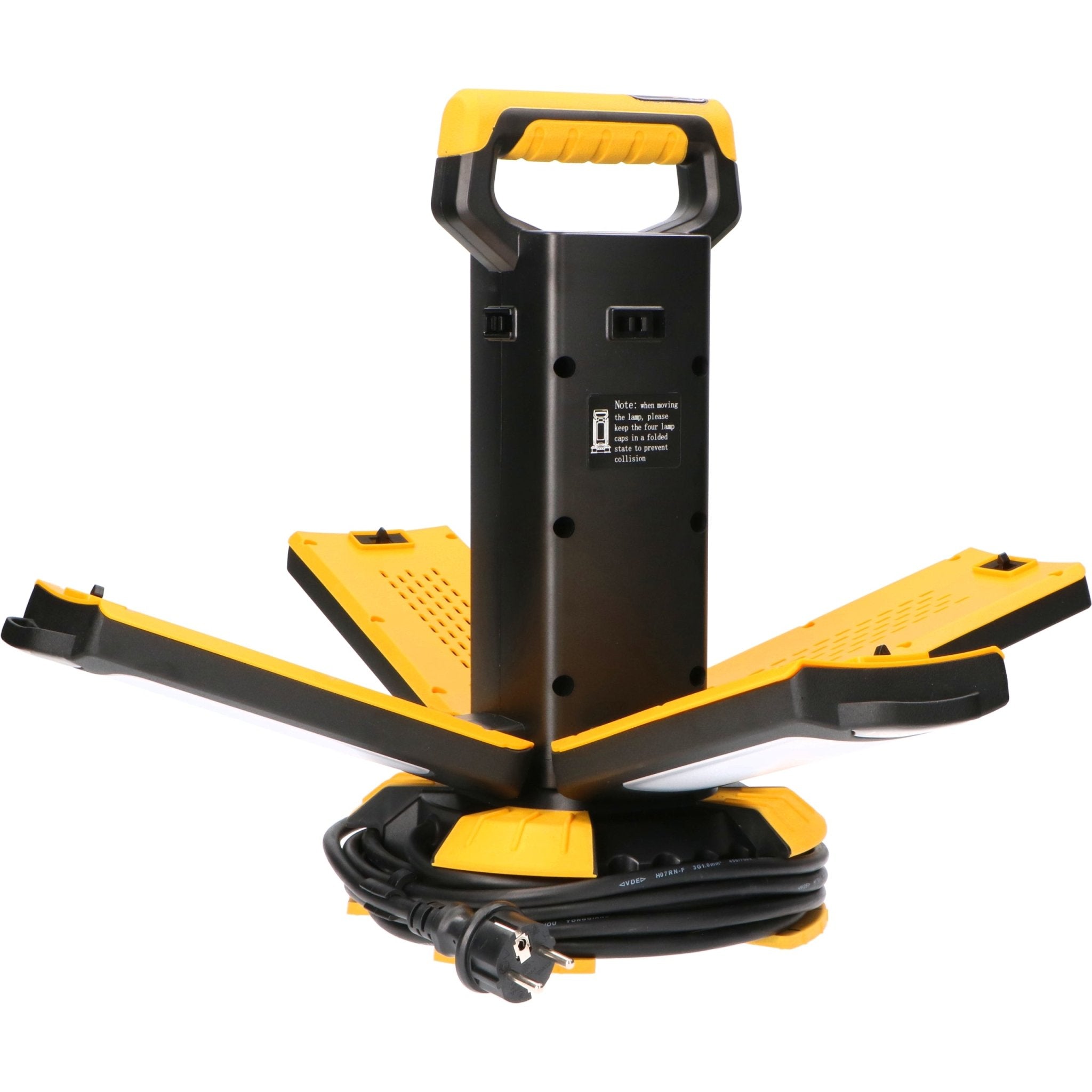 LED's Work NovaLight Bouwlamp 14000 - 4 lichtpunten - Dimbaar - IP54 waterdicht en stofdicht Bouwlampen Led.nl